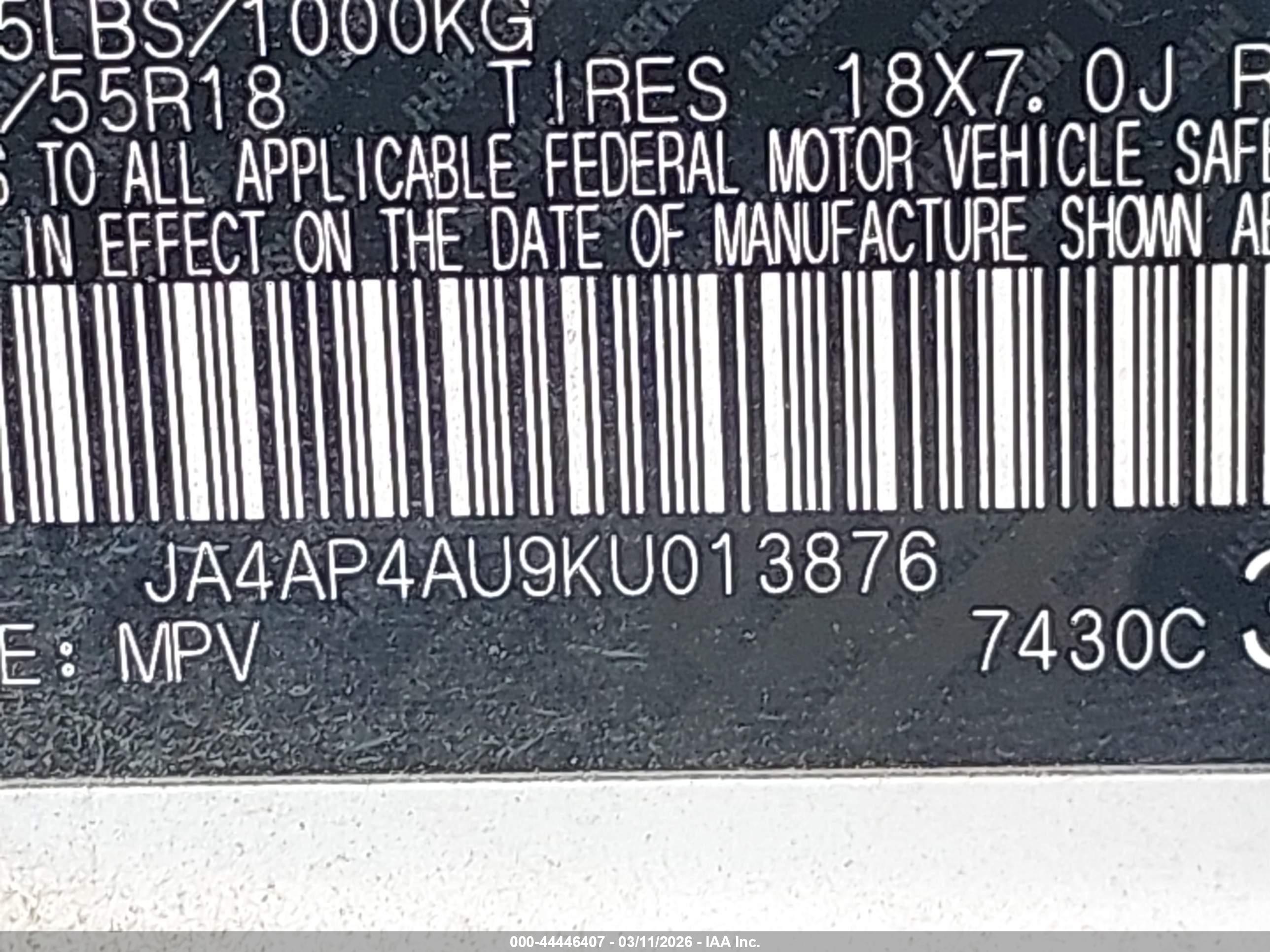 MITSUBISHI OUTLANDER image 9