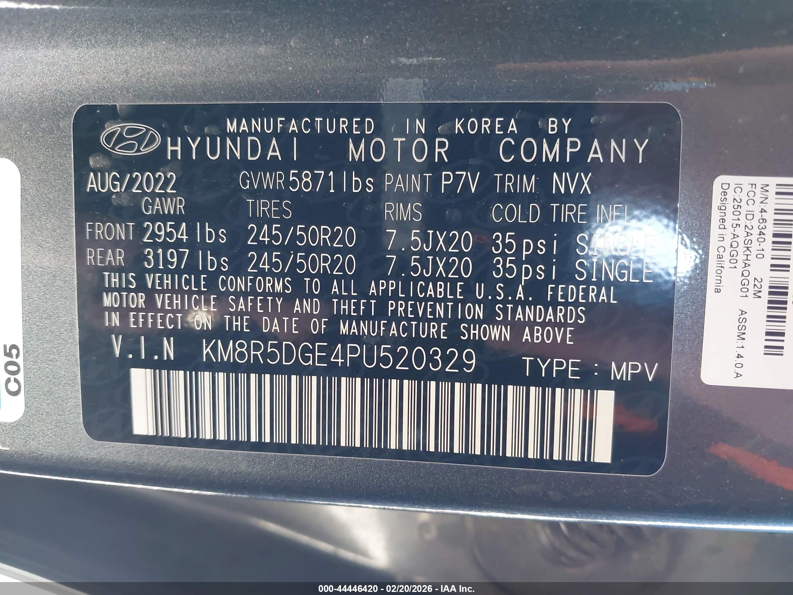 HYUNDAI PALISADE image 9