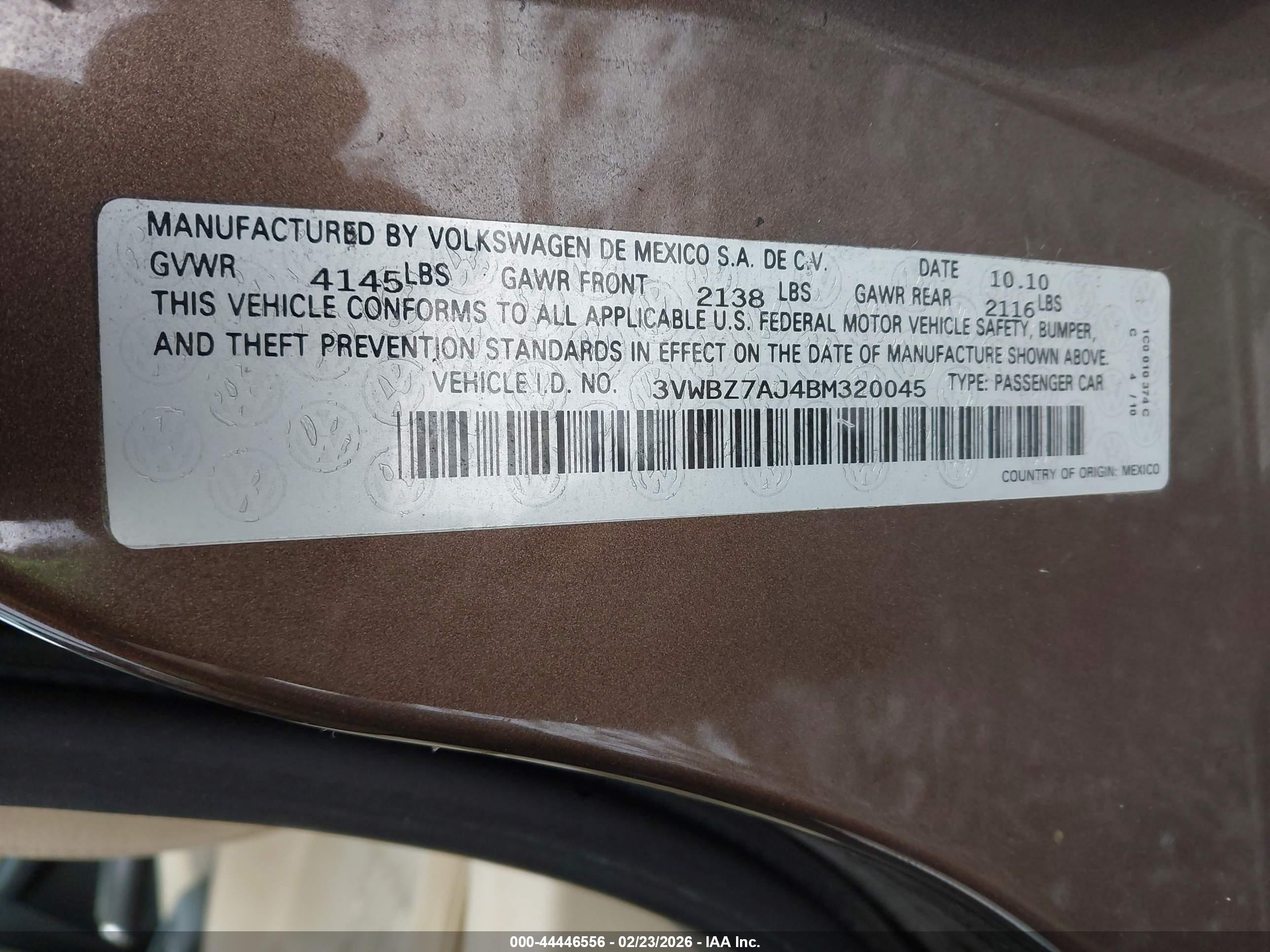 VOLKSWAGEN JETTA image 9