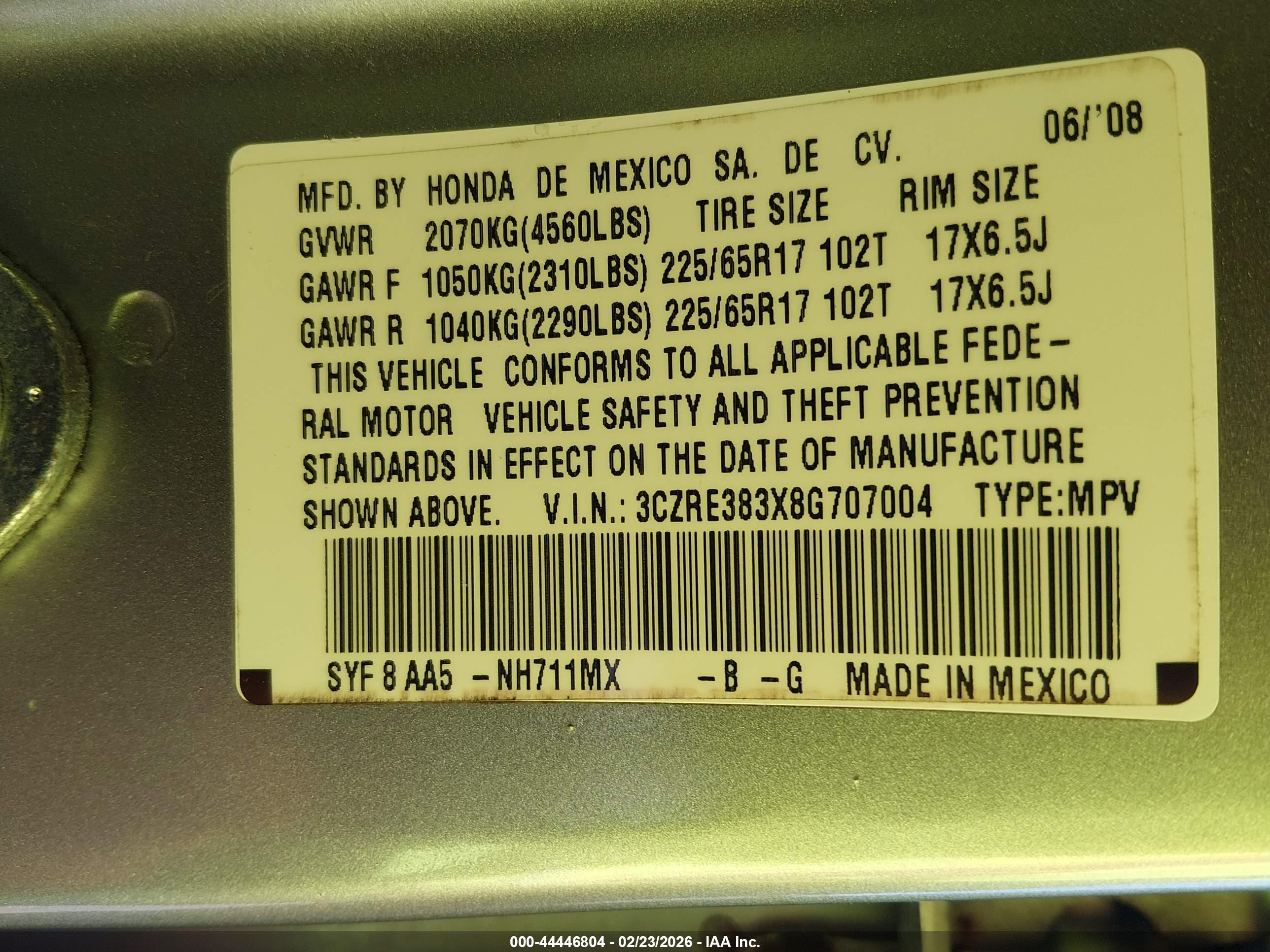 HONDA CR-V image 9