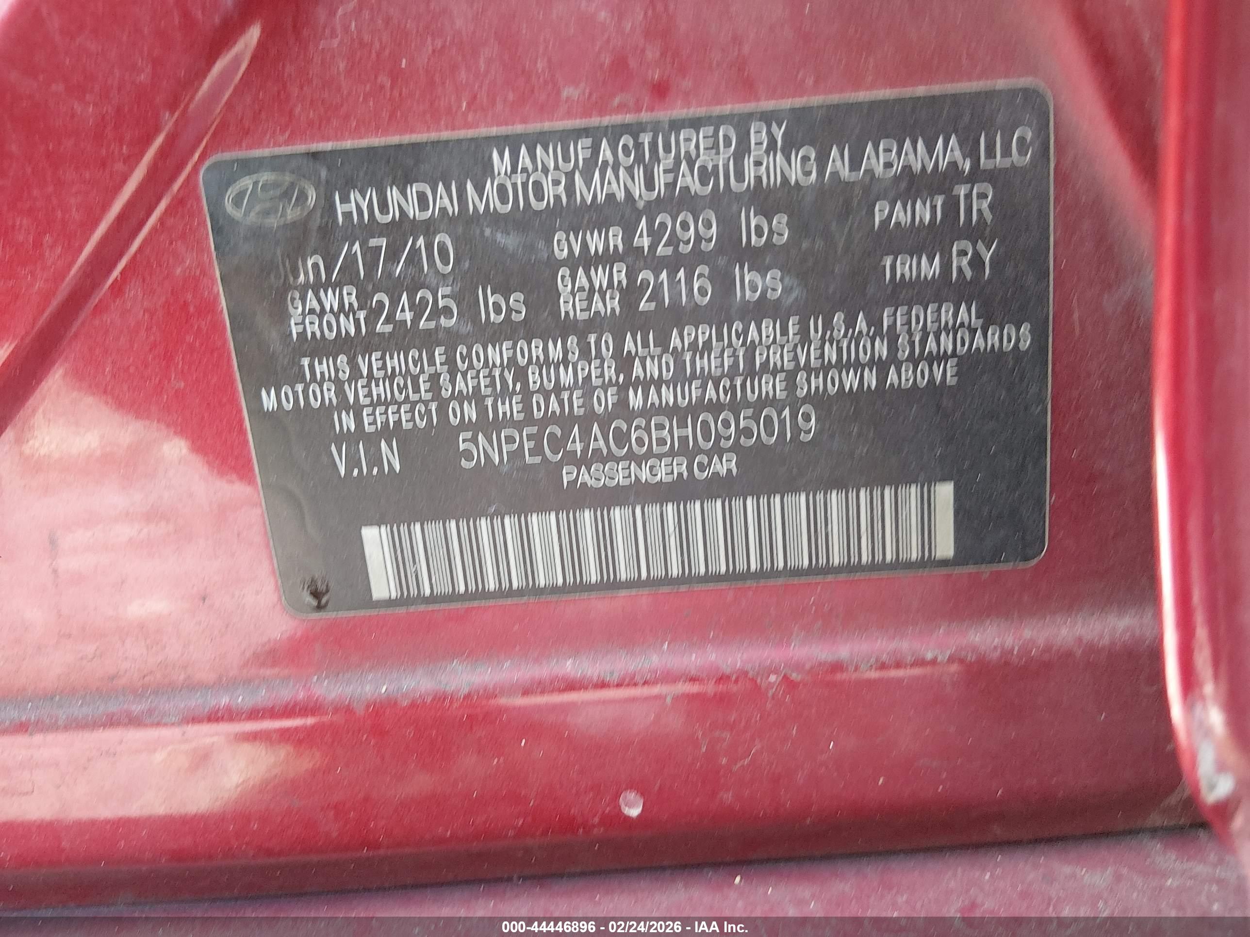 HYUNDAI SONATA image 9