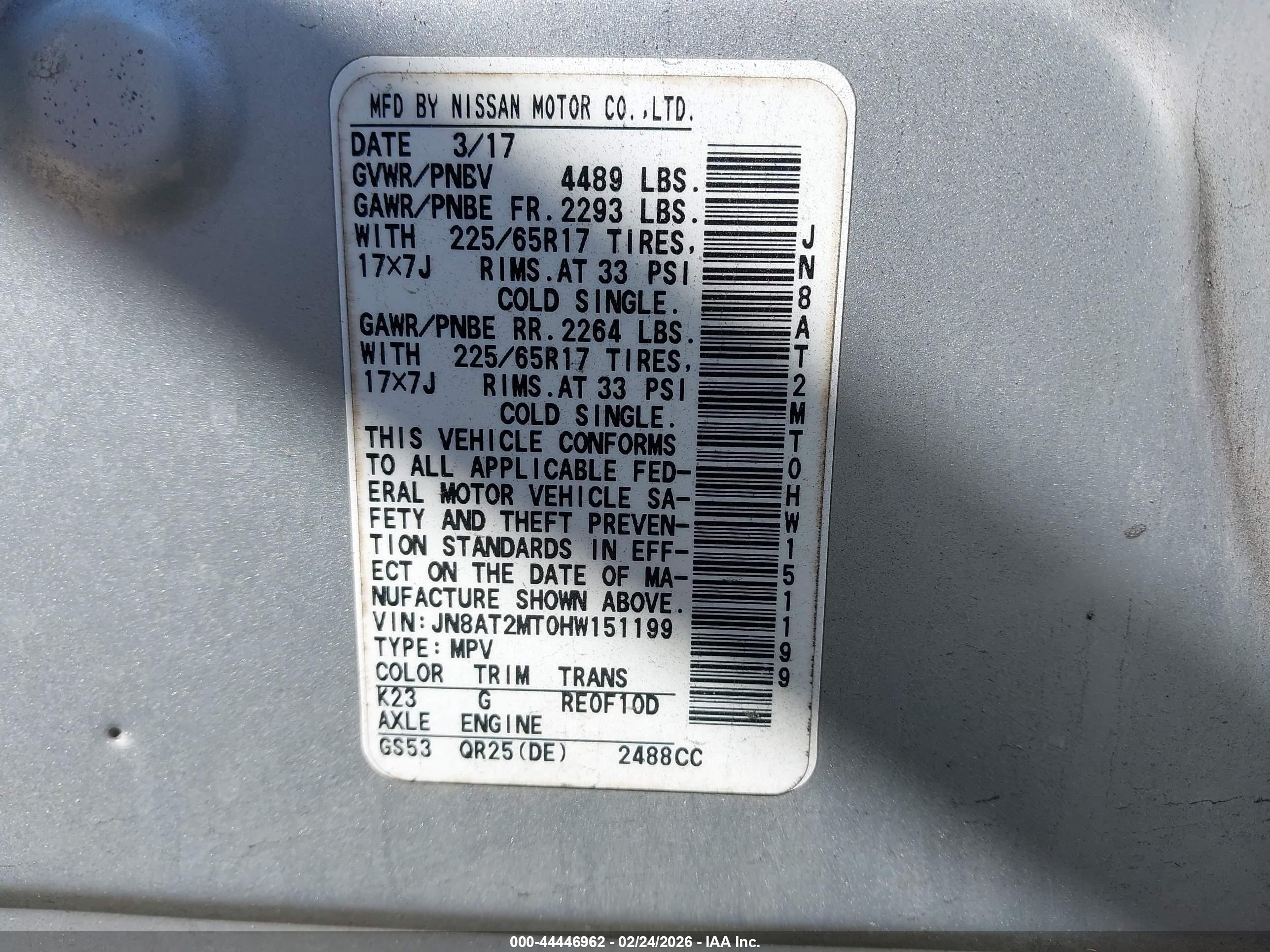 NISSAN ROGUE image 9