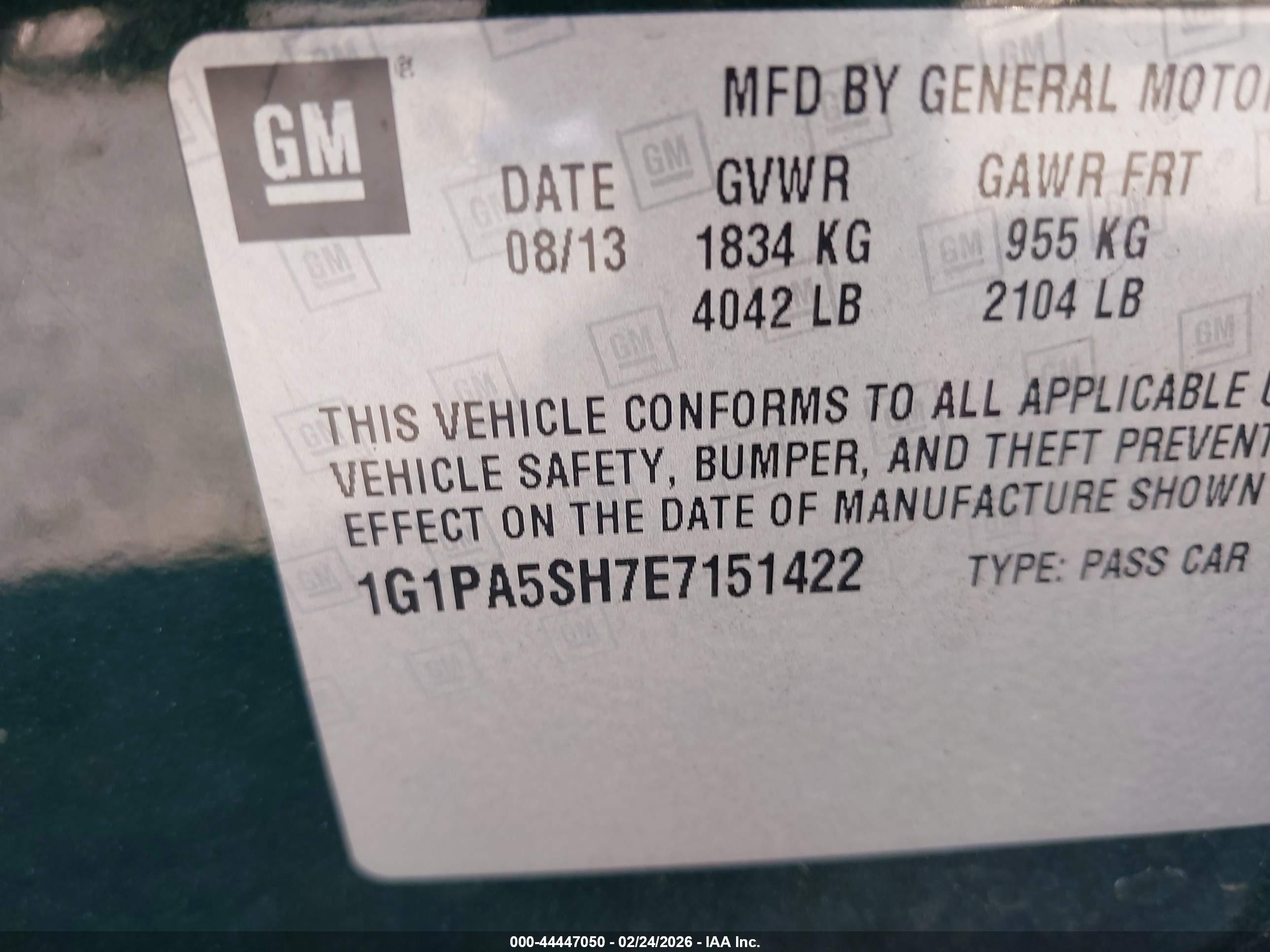 CHEVROLET CRUZE image 9