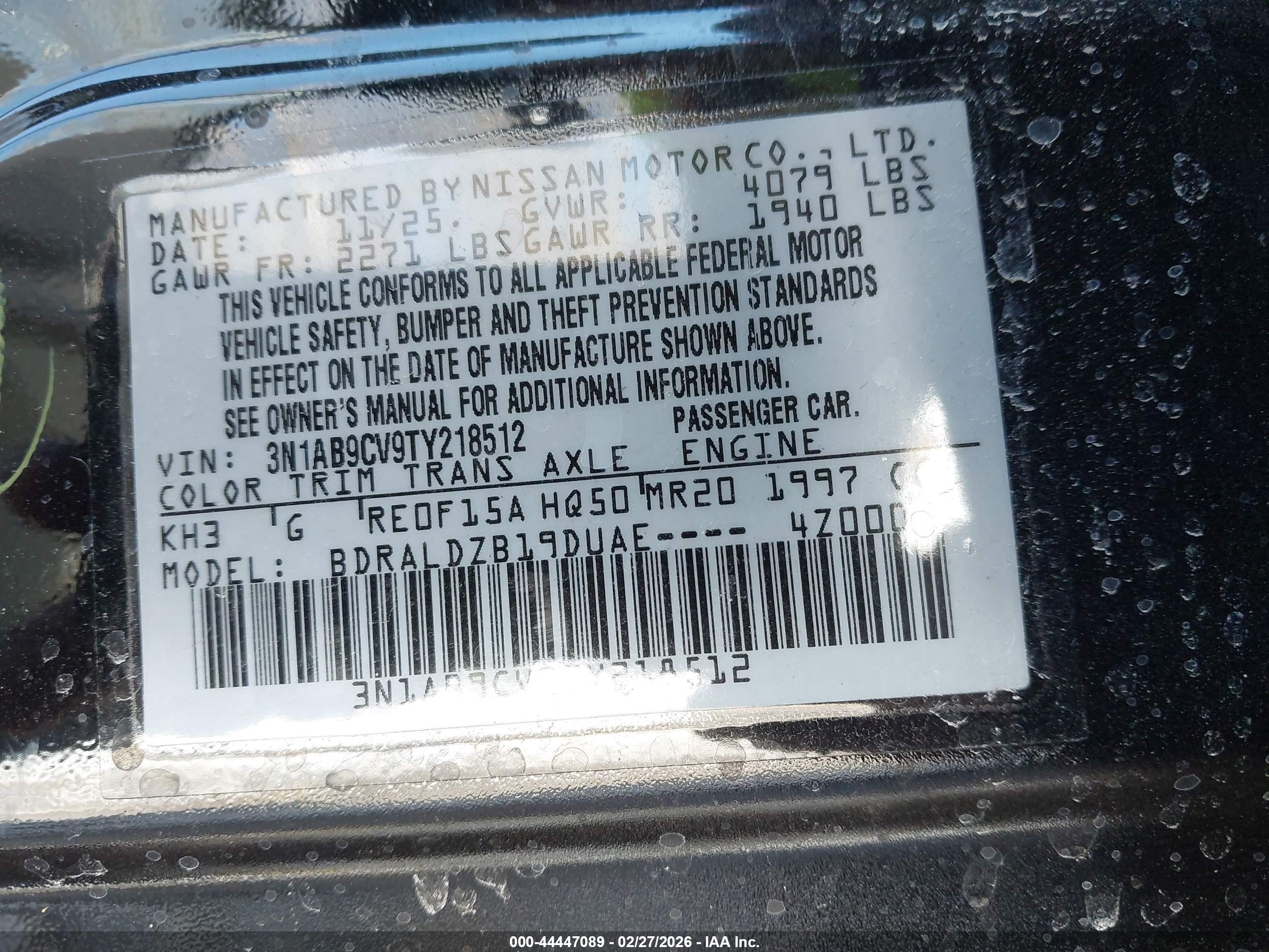 NISSAN SENTRA image 9