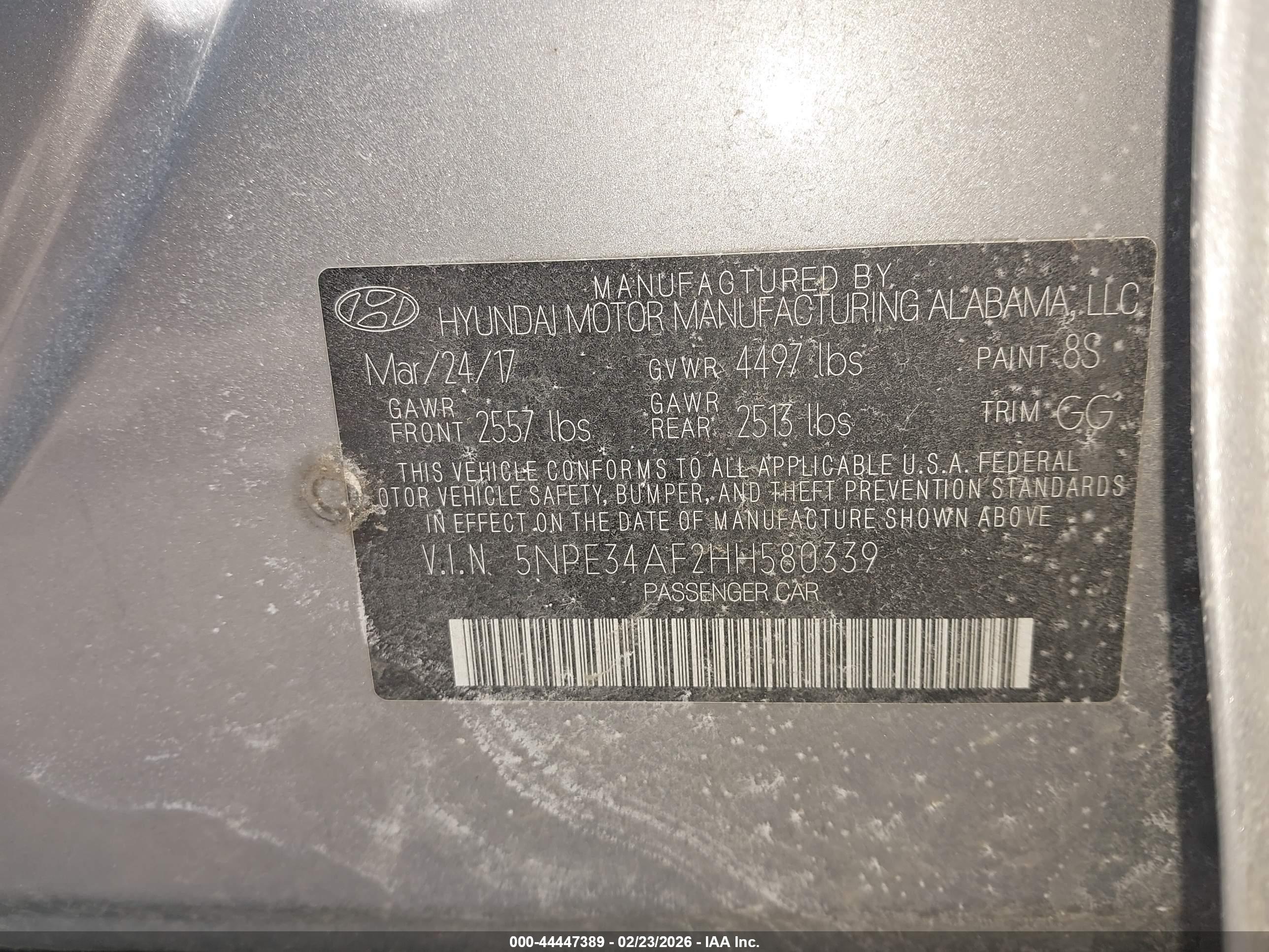 HYUNDAI SONATA image 9