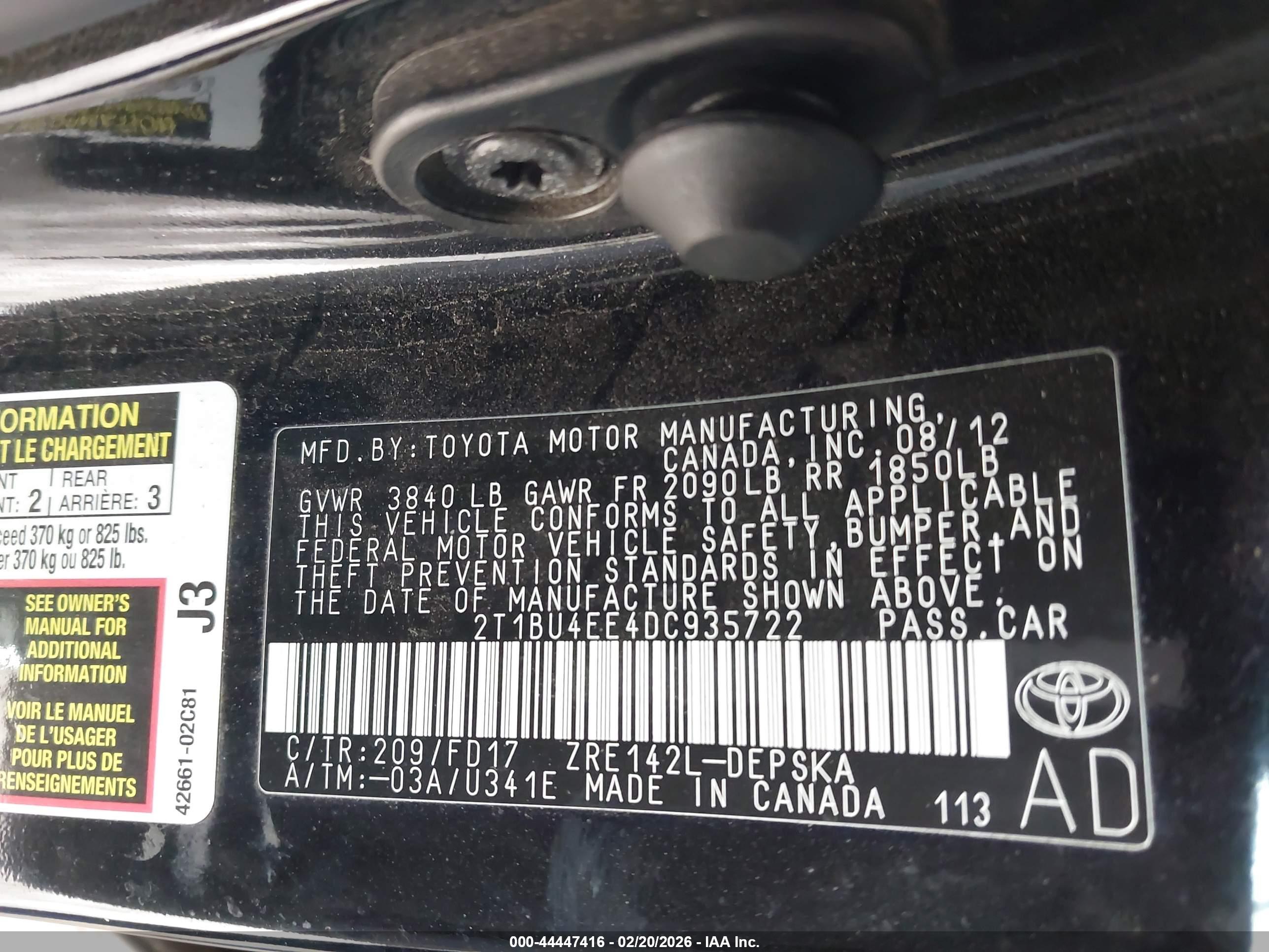 TOYOTA COROLLA image 9