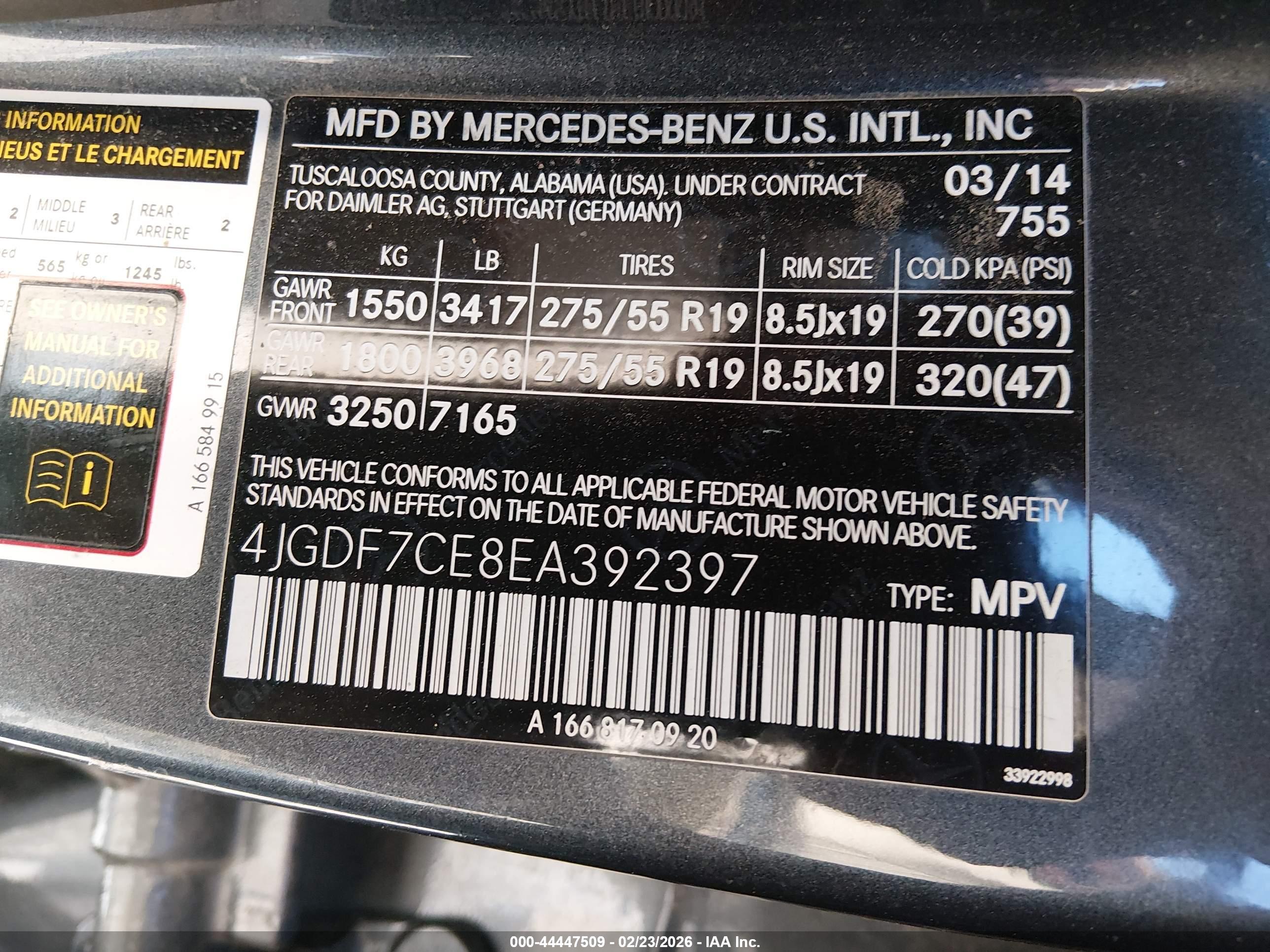 MERCEDES-BENZ GL image 9