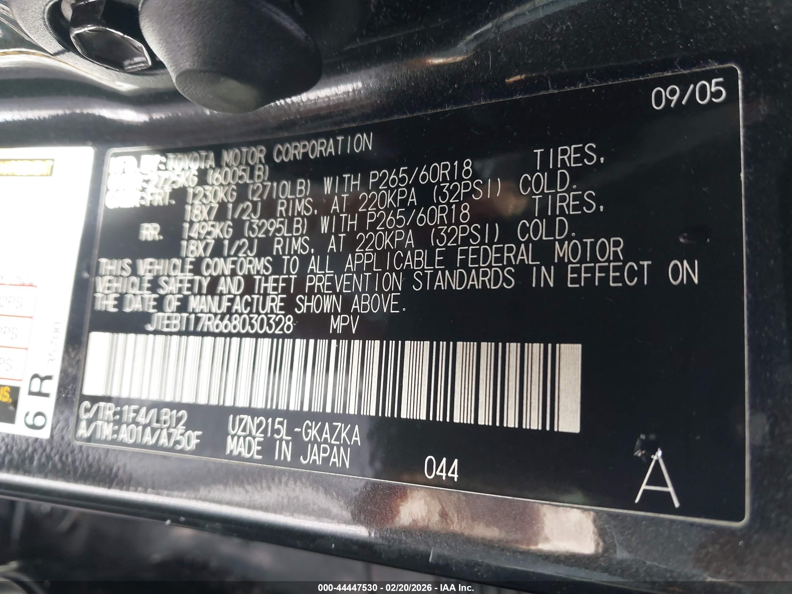 TOYOTA 4RUNNER image 9