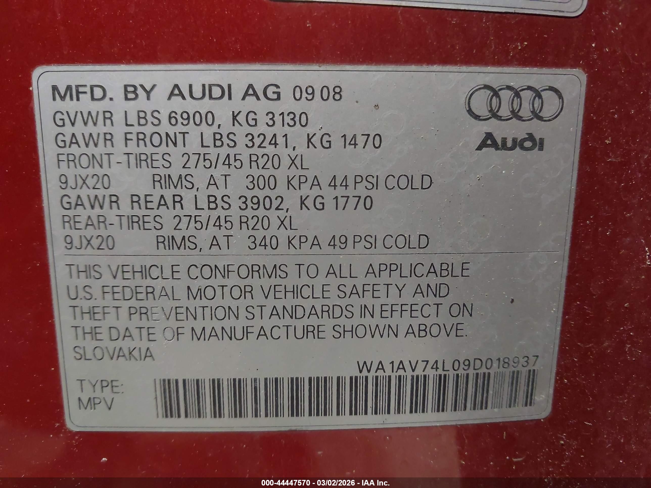AUDI Q7 image 9