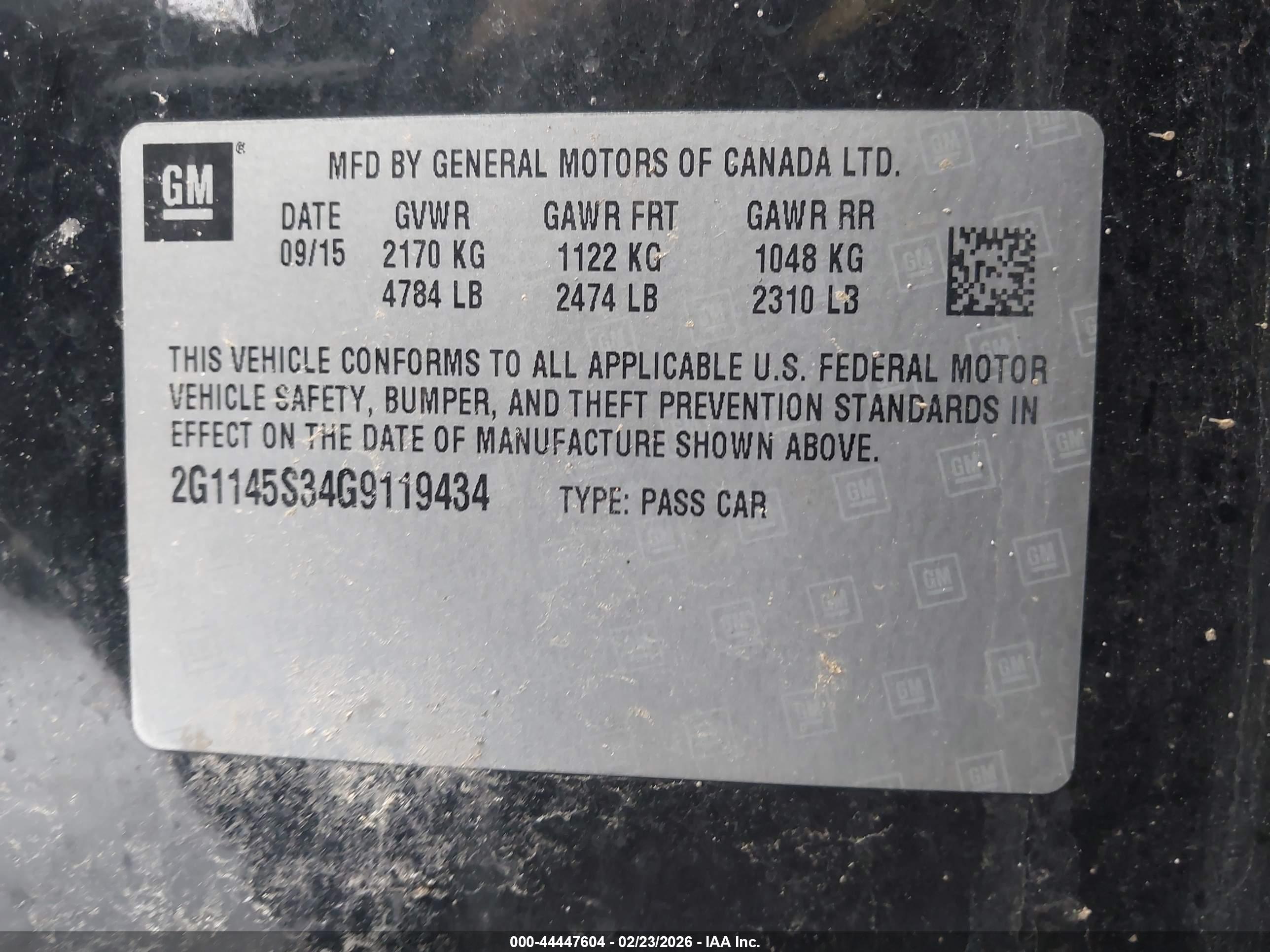 CHEVROLET IMPALA image 9