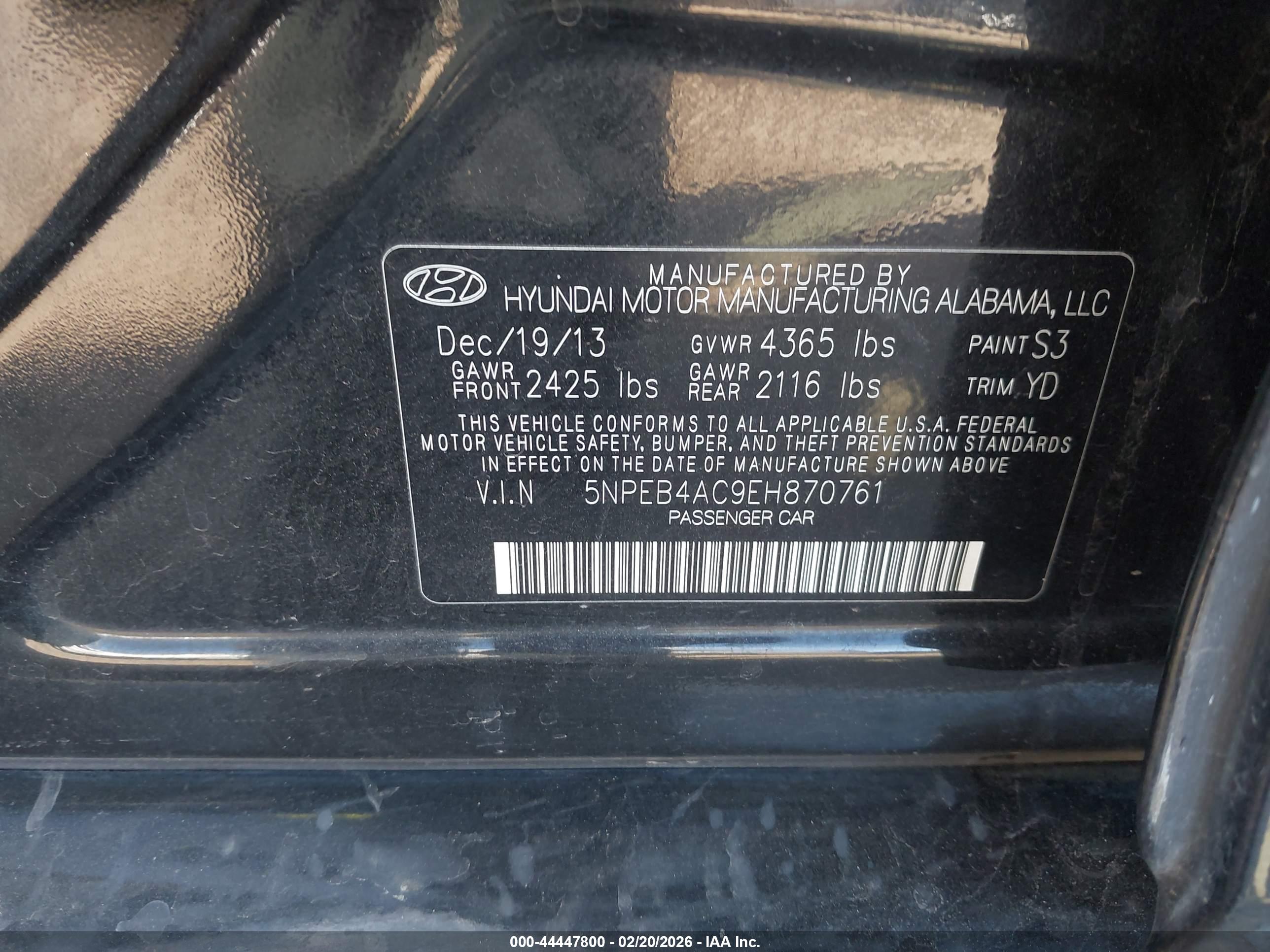 HYUNDAI SONATA image 9