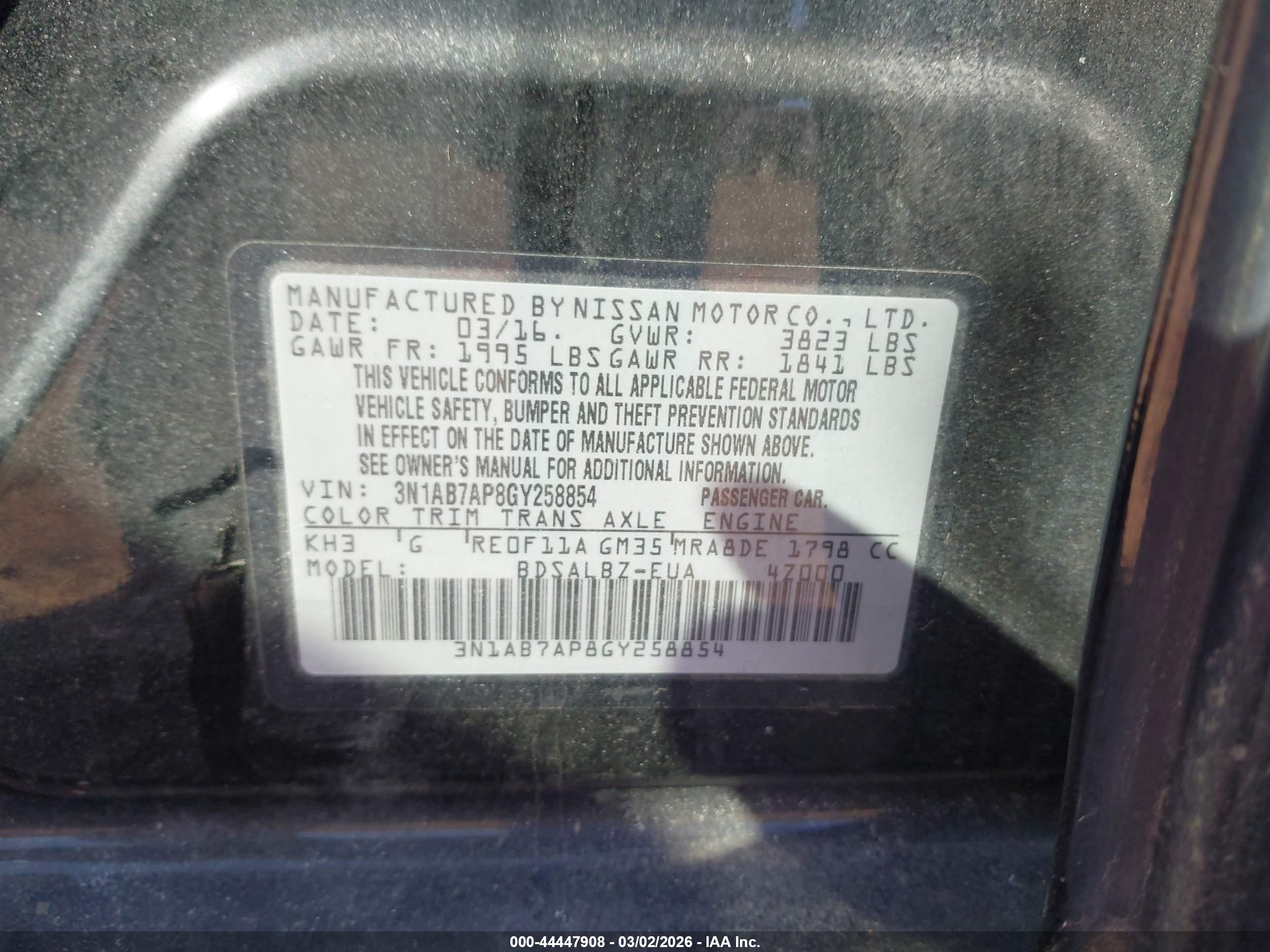 NISSAN SENTRA image 9