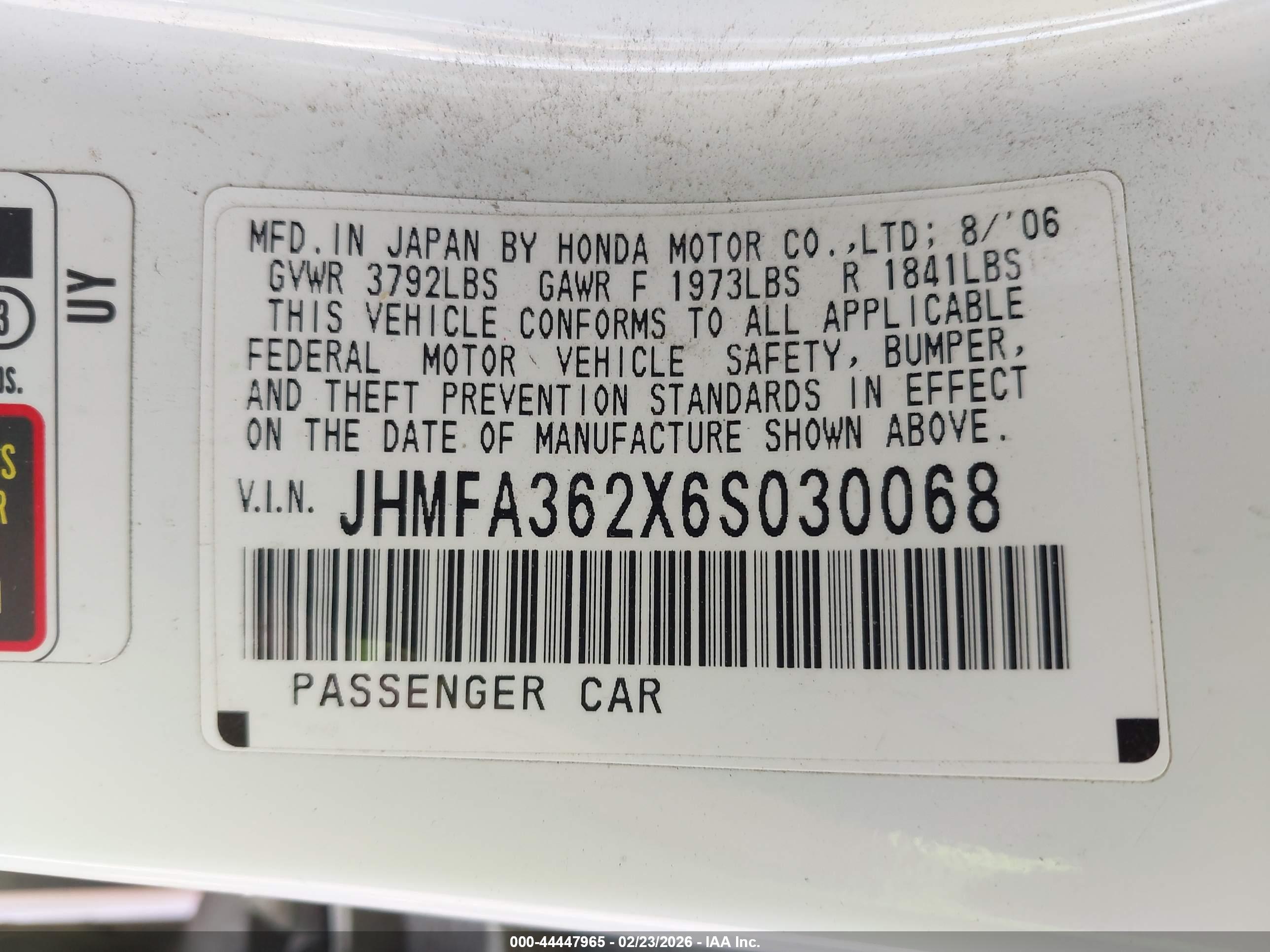 HONDA CIVIC image 9