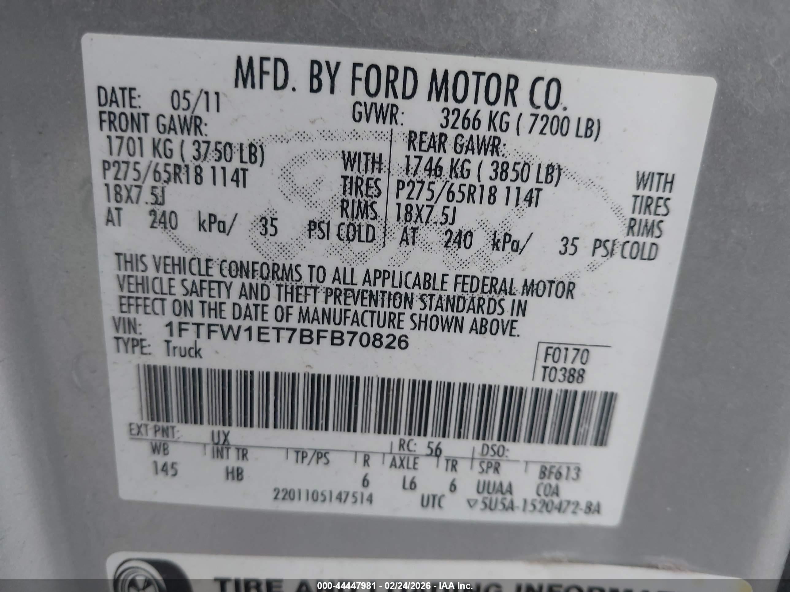FORD F-150 image 9
