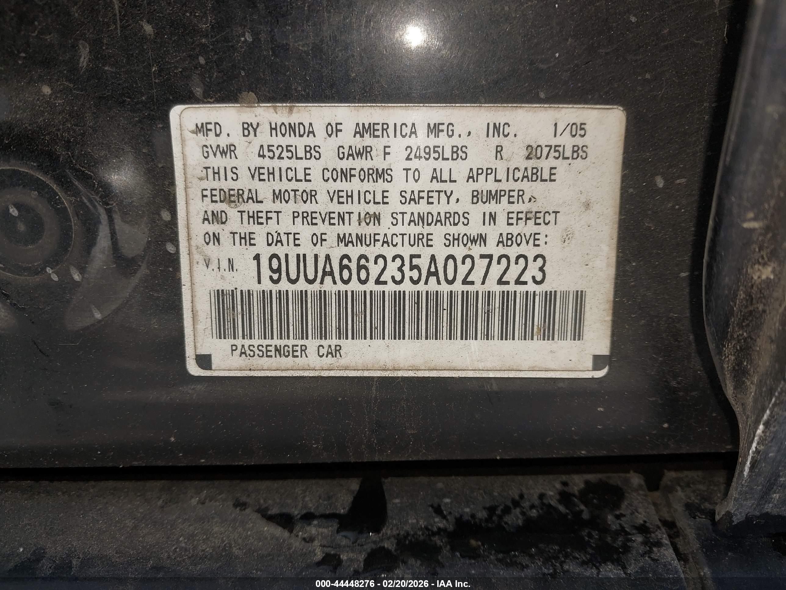ACURA TL image 9