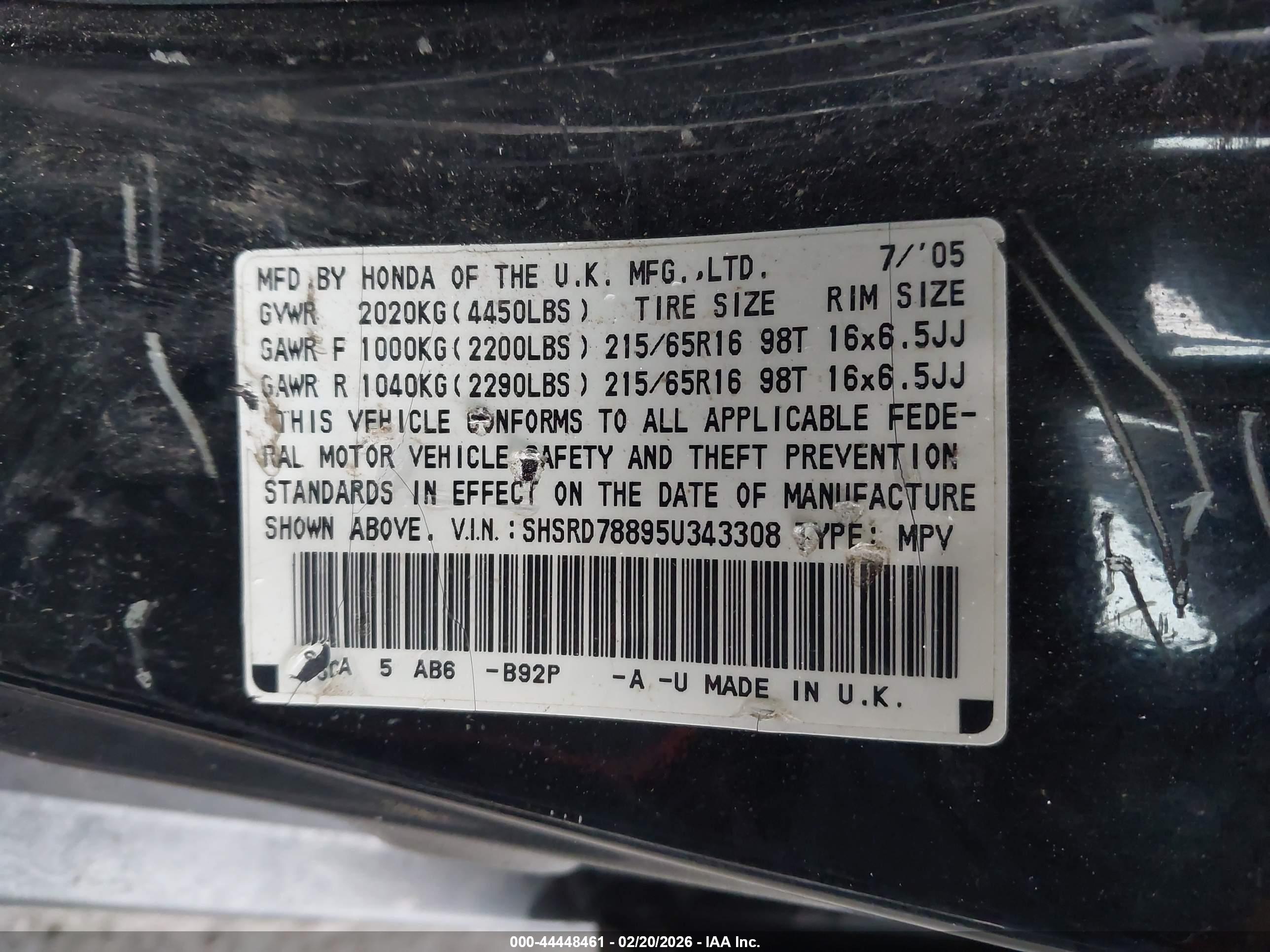 HONDA CR-V image 9