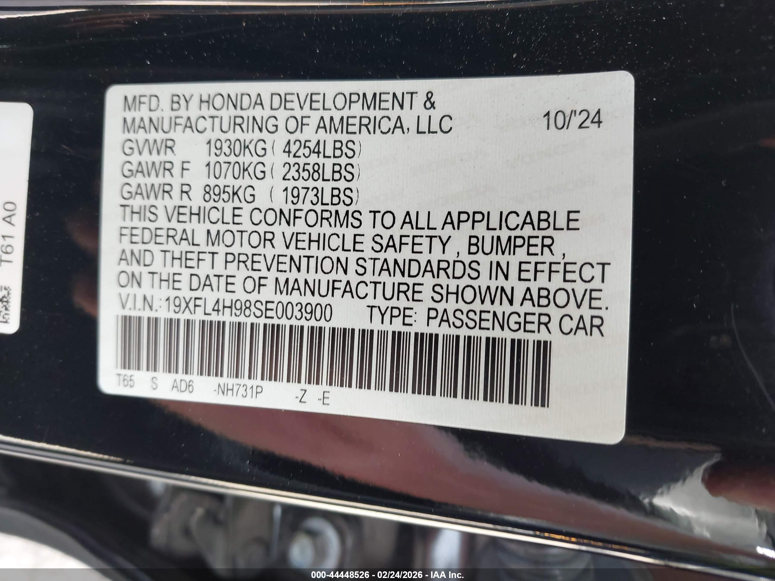 HONDA CIVIC image 9