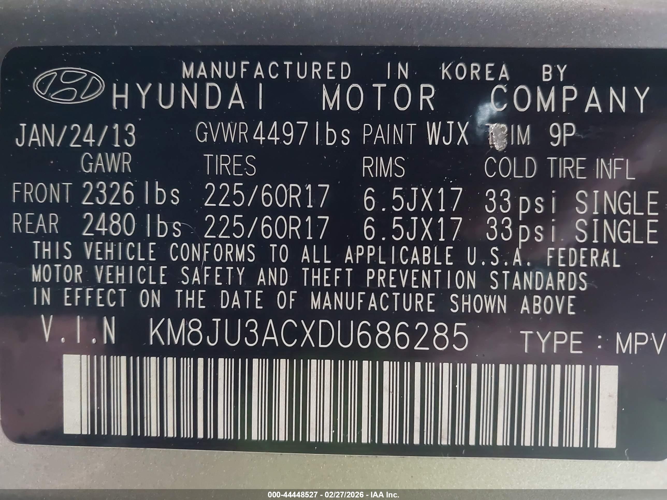 HYUNDAI TUCSON image 9