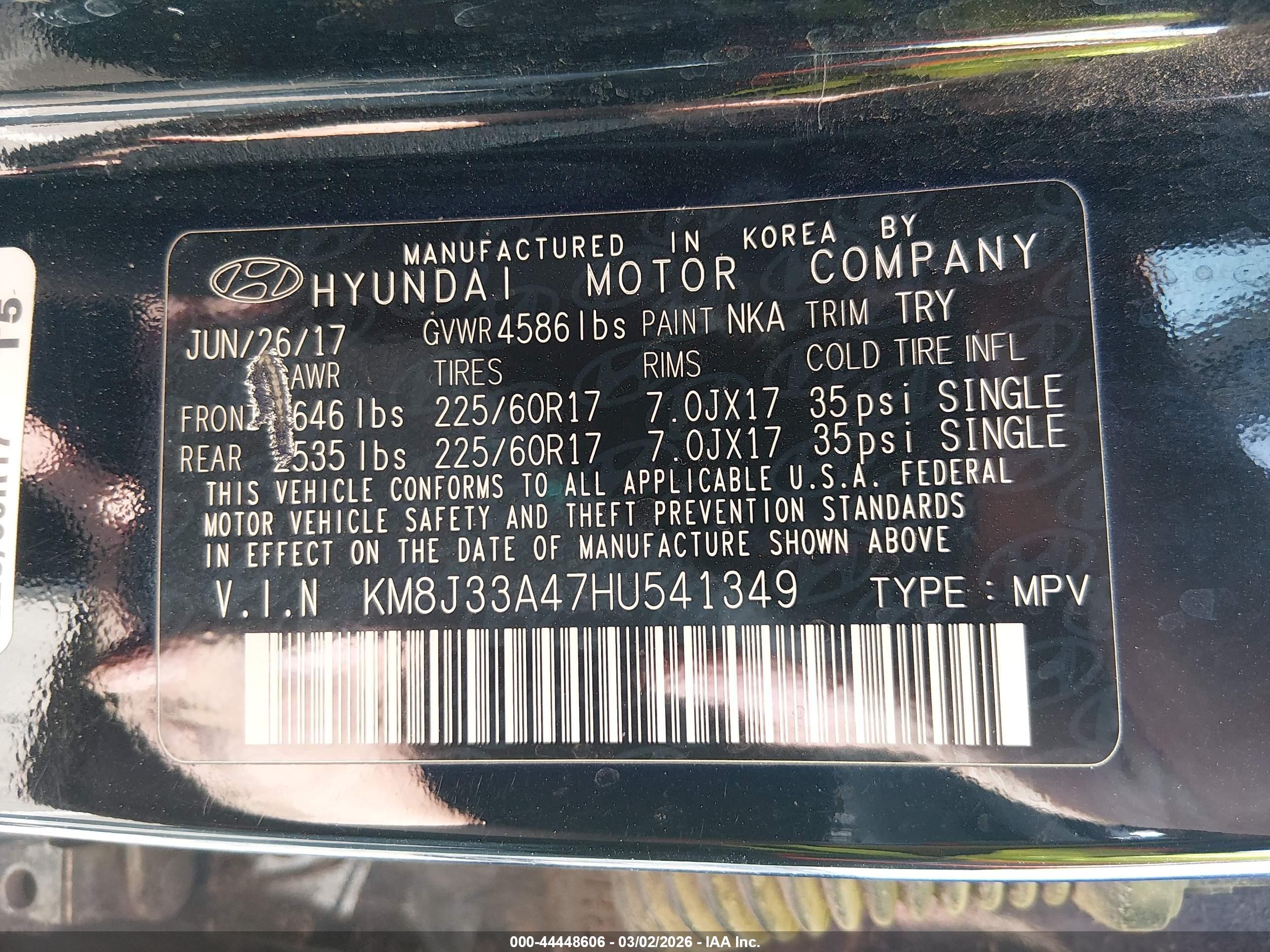 HYUNDAI TUCSON image 9