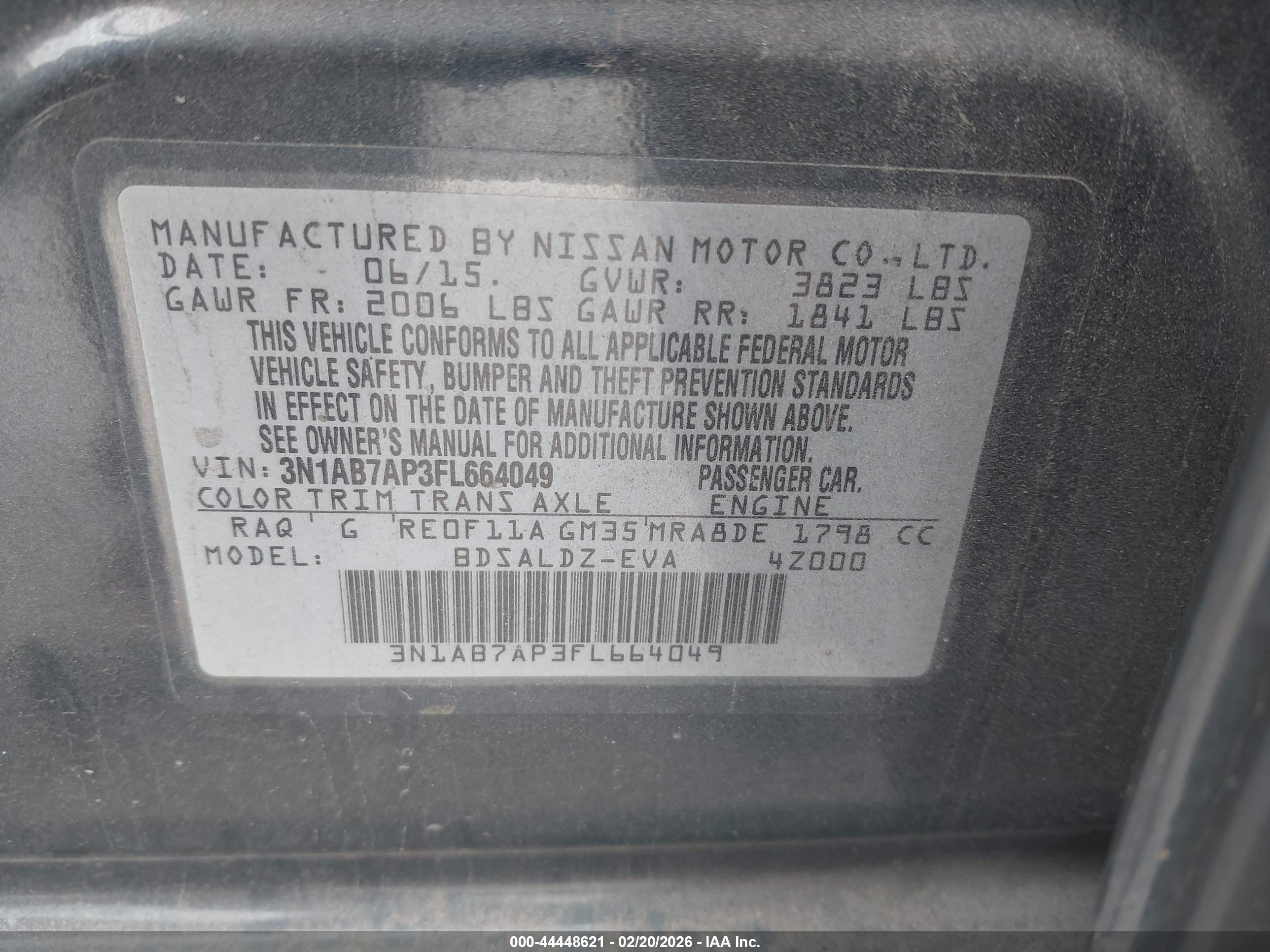 NISSAN SENTRA image 9