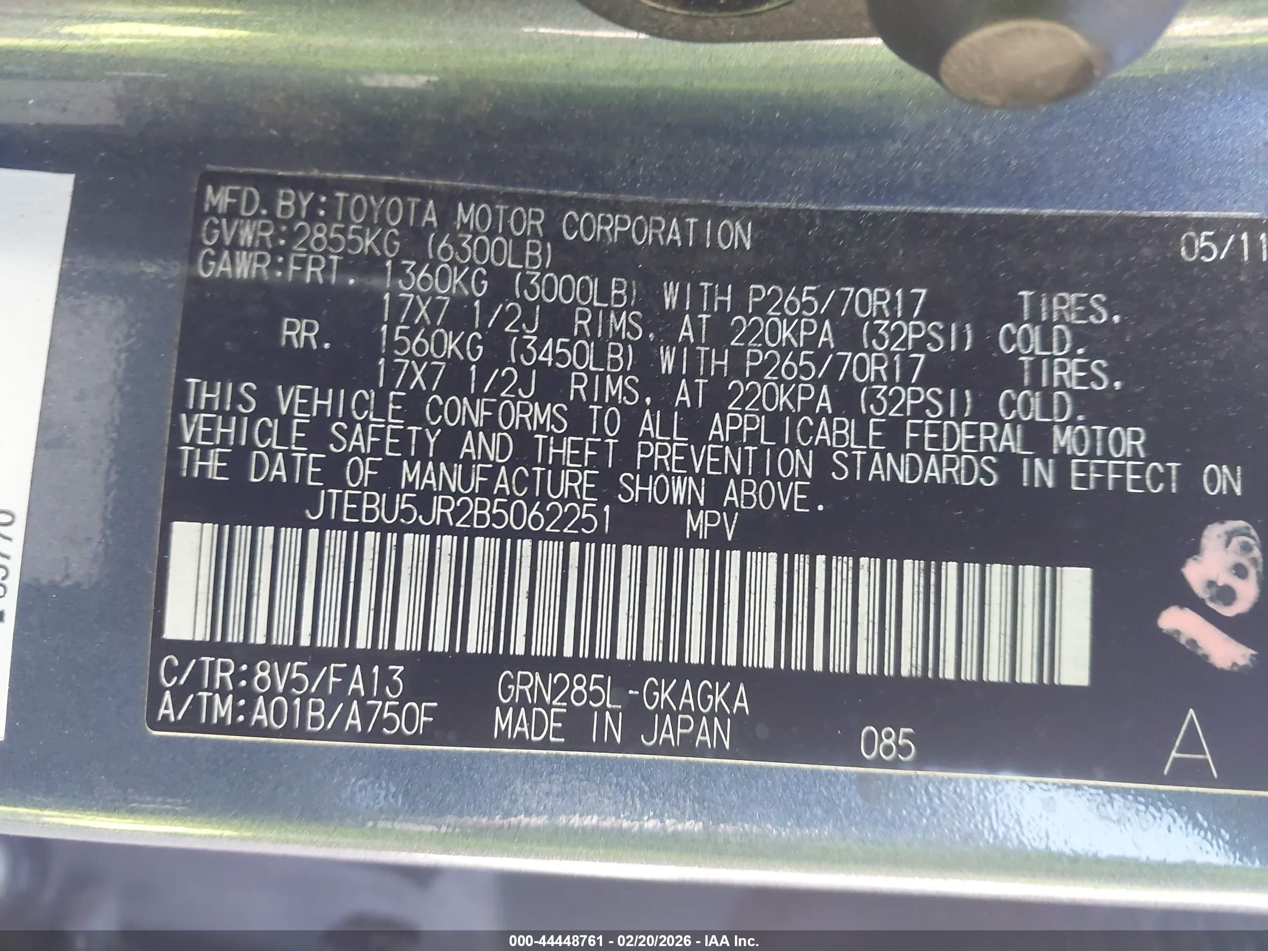TOYOTA 4RUNNER image 9