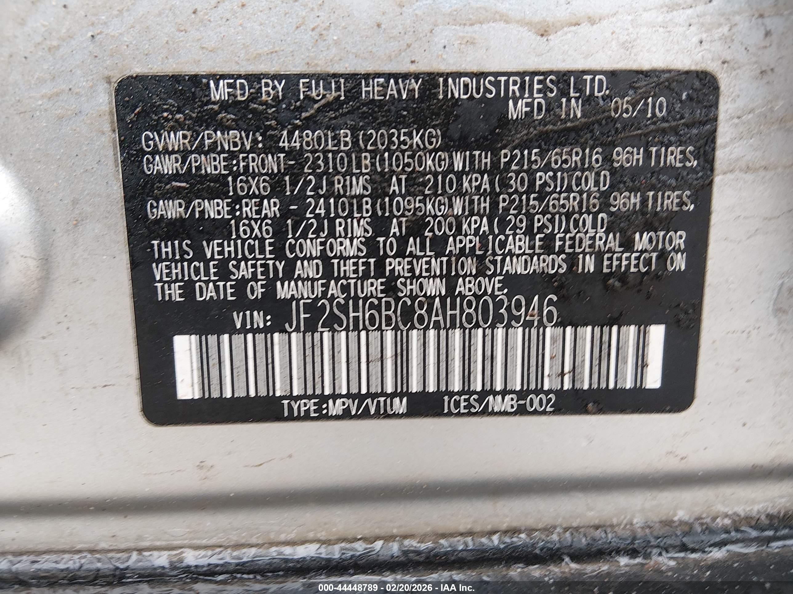SUBARU FORESTER image 9
