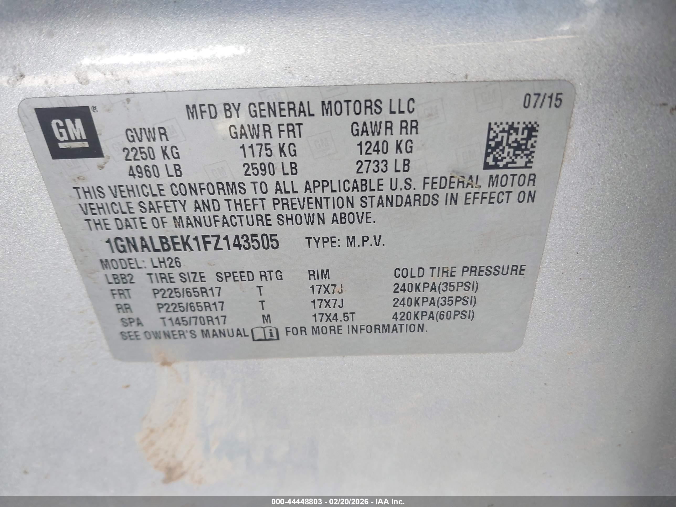 CHEVROLET EQUINOX image 9