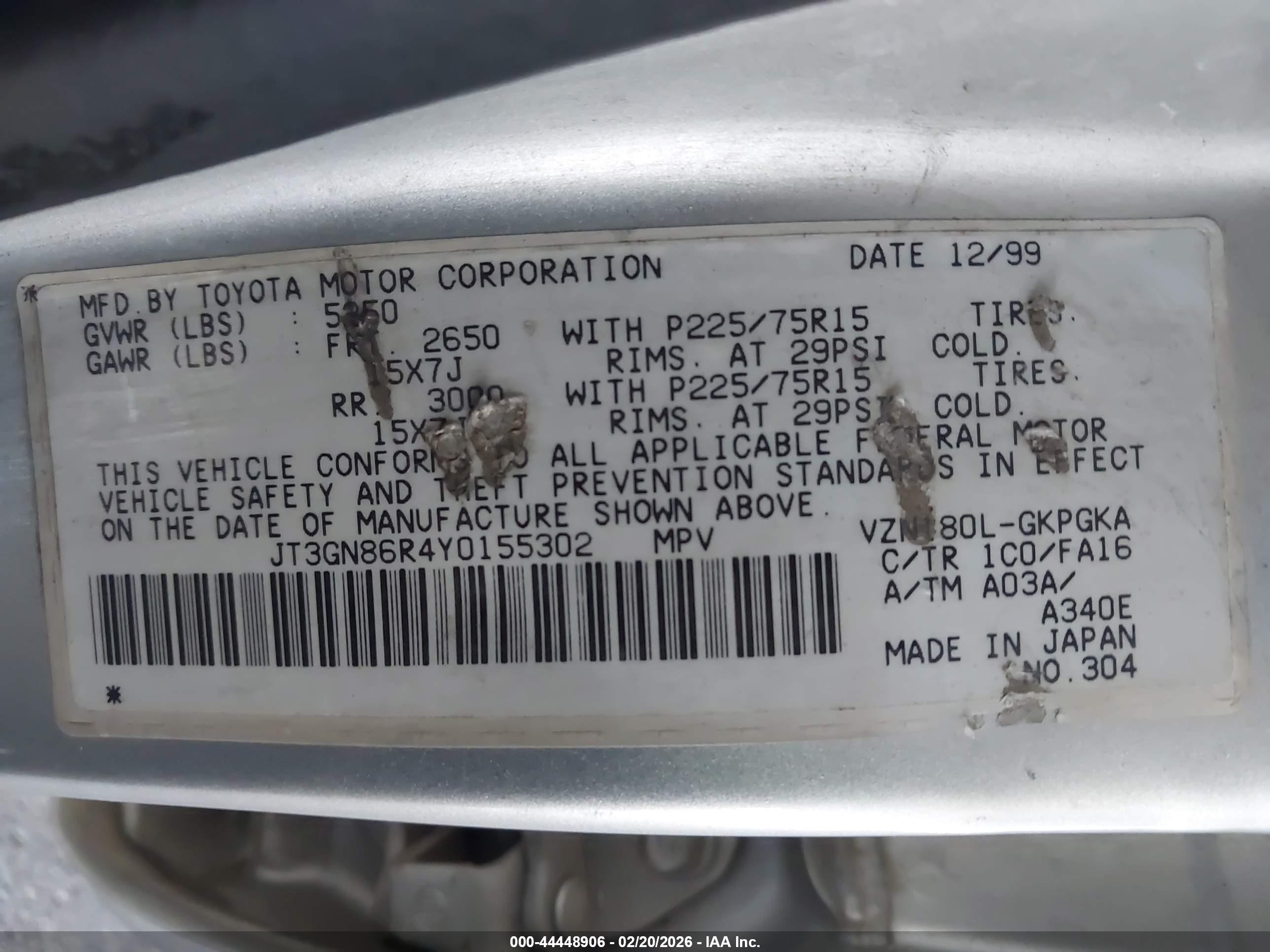 TOYOTA 4RUNNER image 9