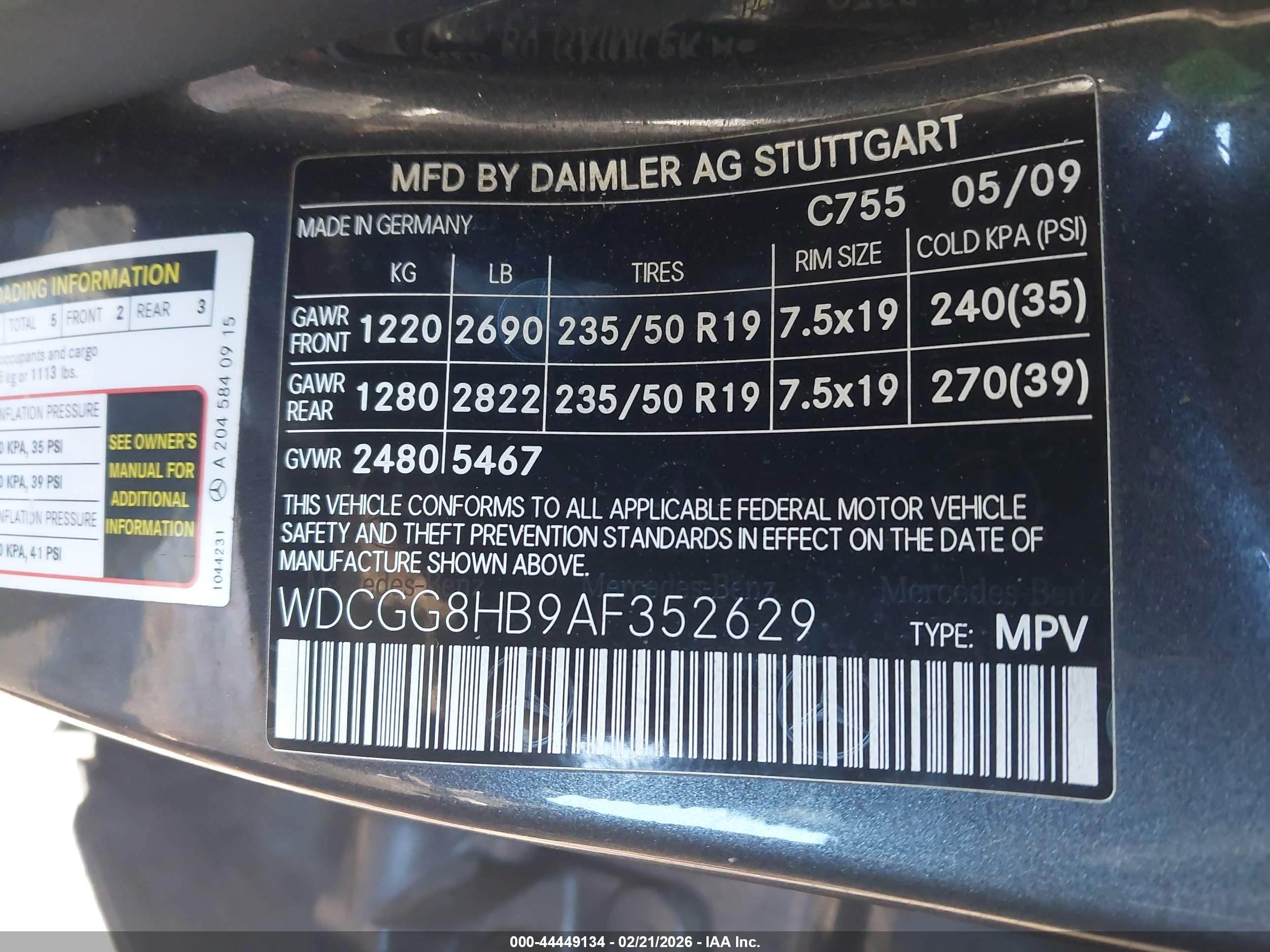 MERCEDES-BENZ GLK image 9