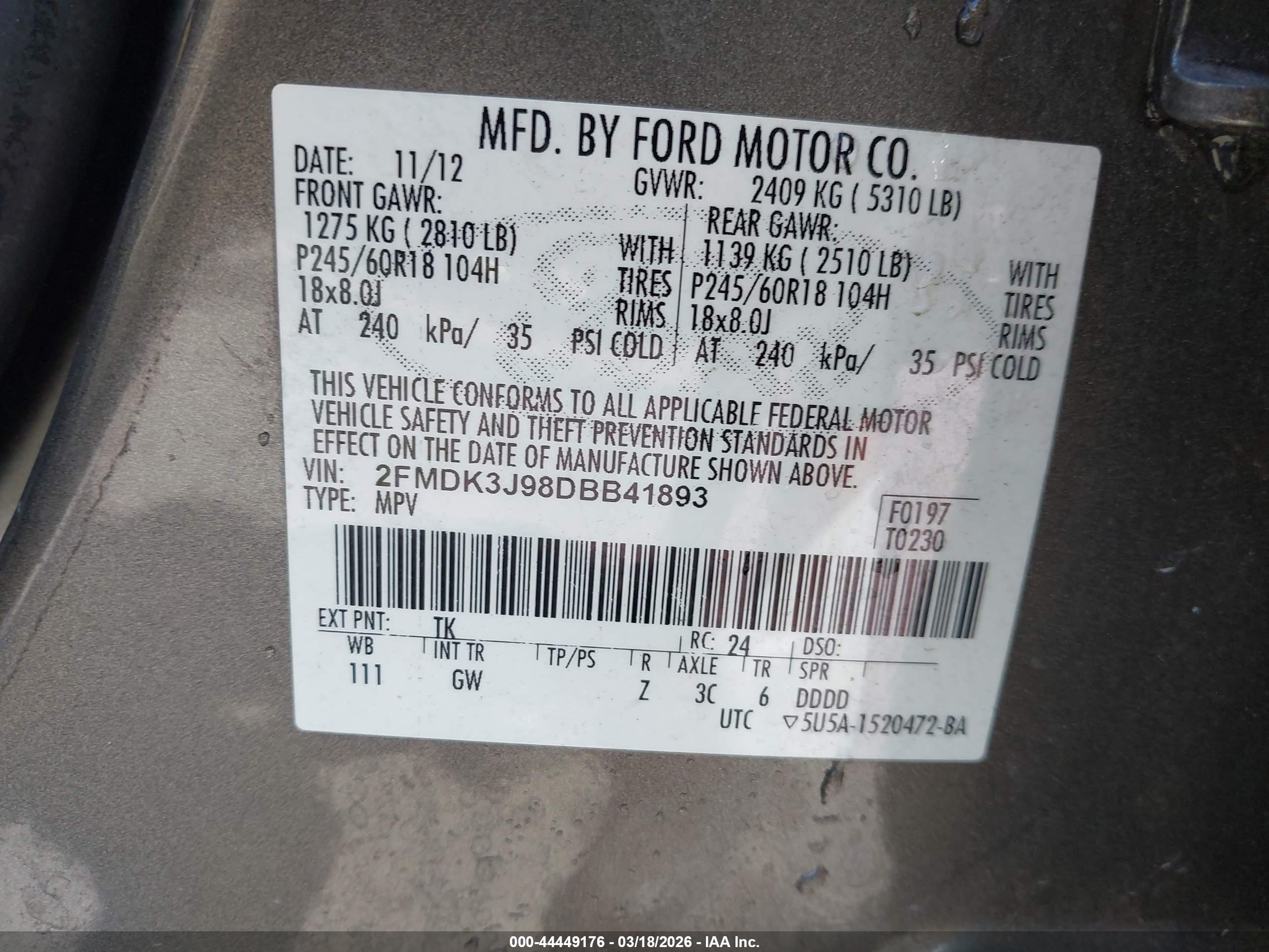 FORD EDGE image 9