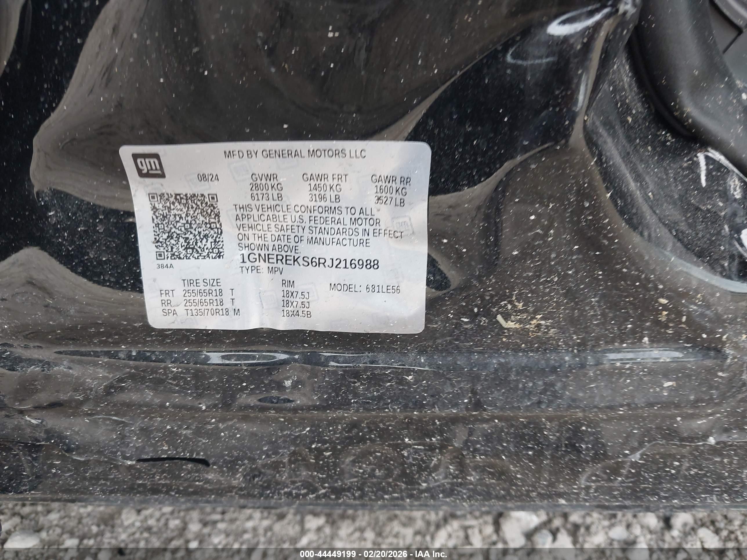 CHEVROLET TRAVERSE image 9