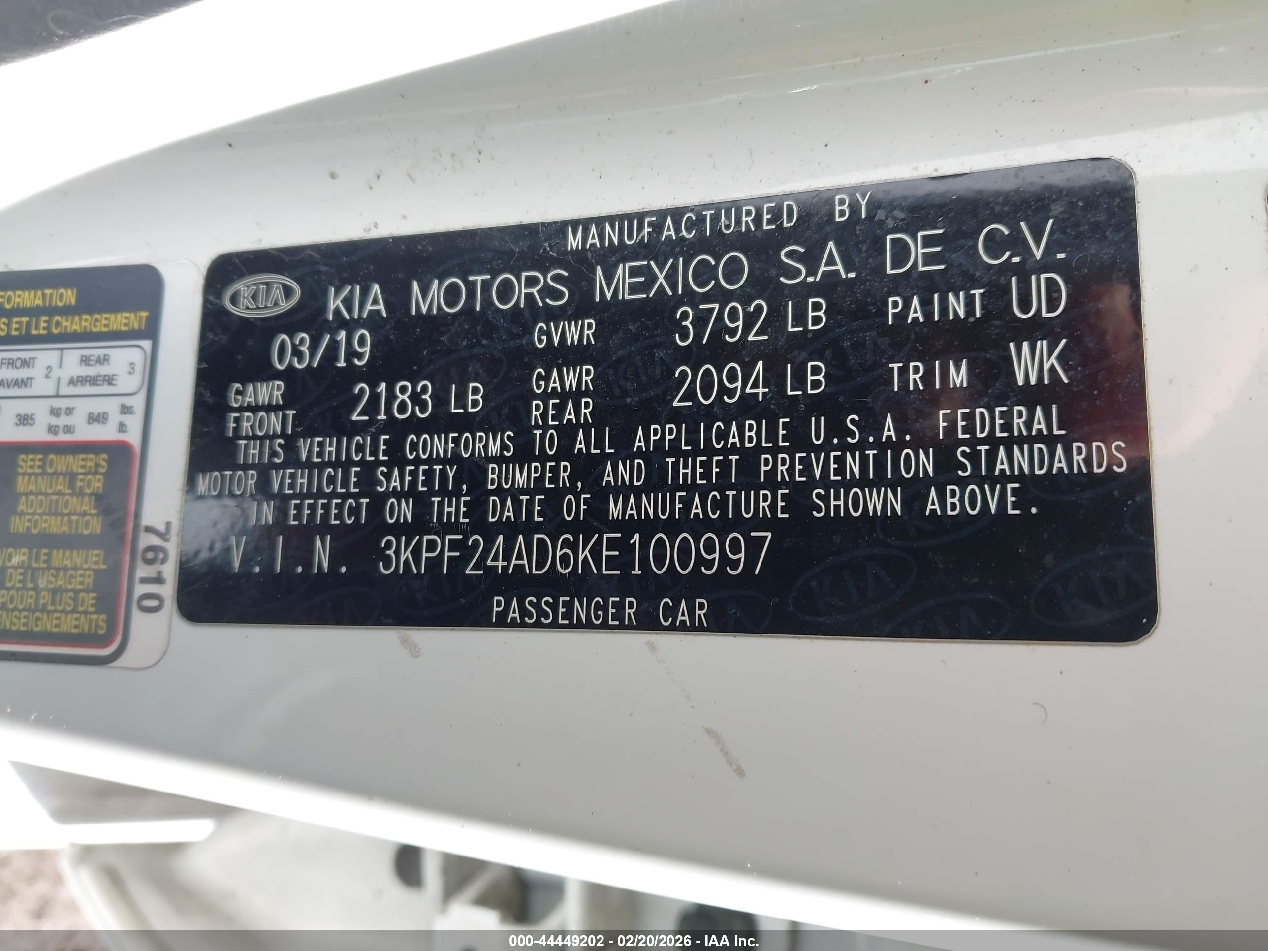 KIA FORTE image 9