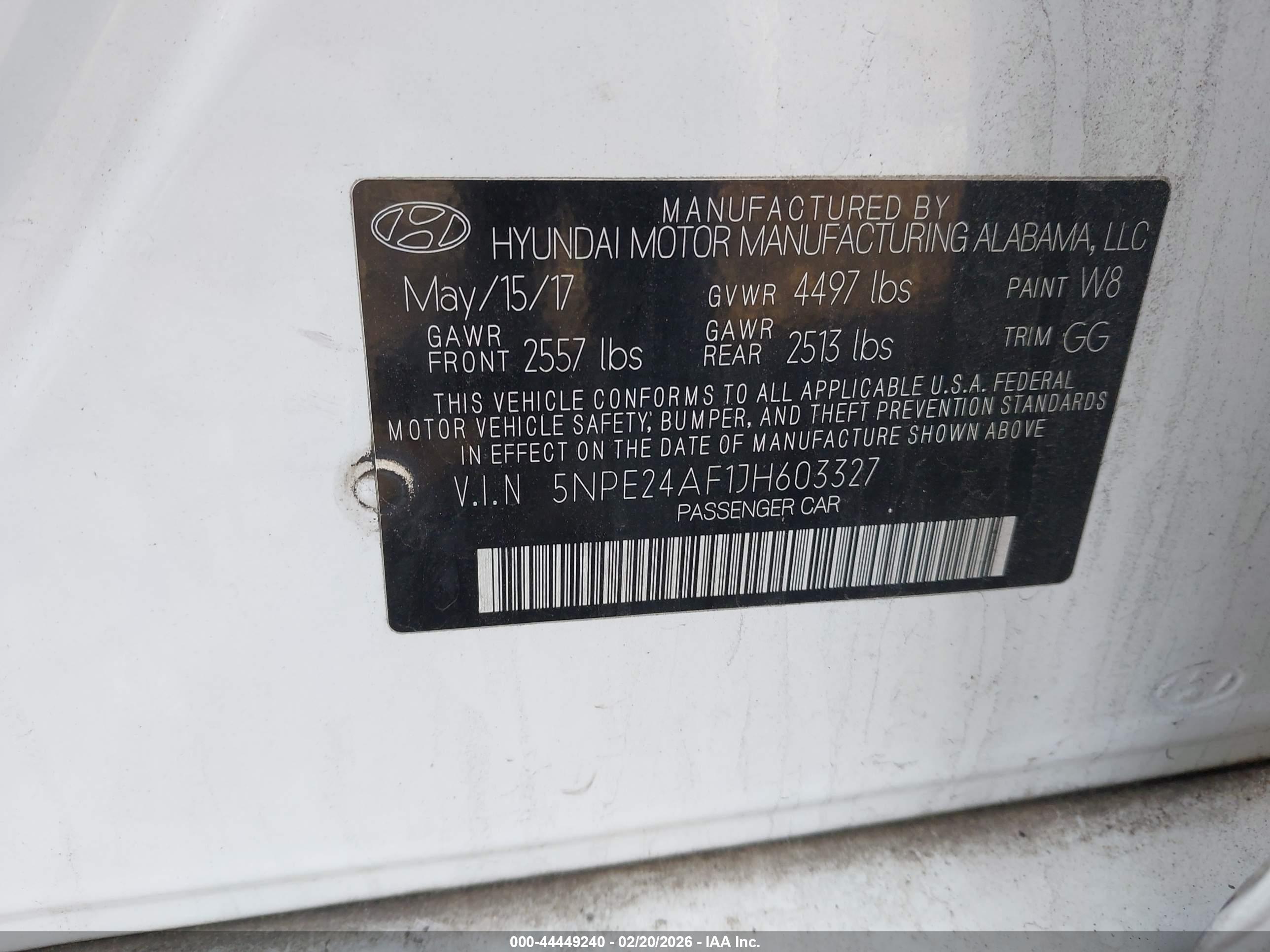 HYUNDAI SONATA image 9
