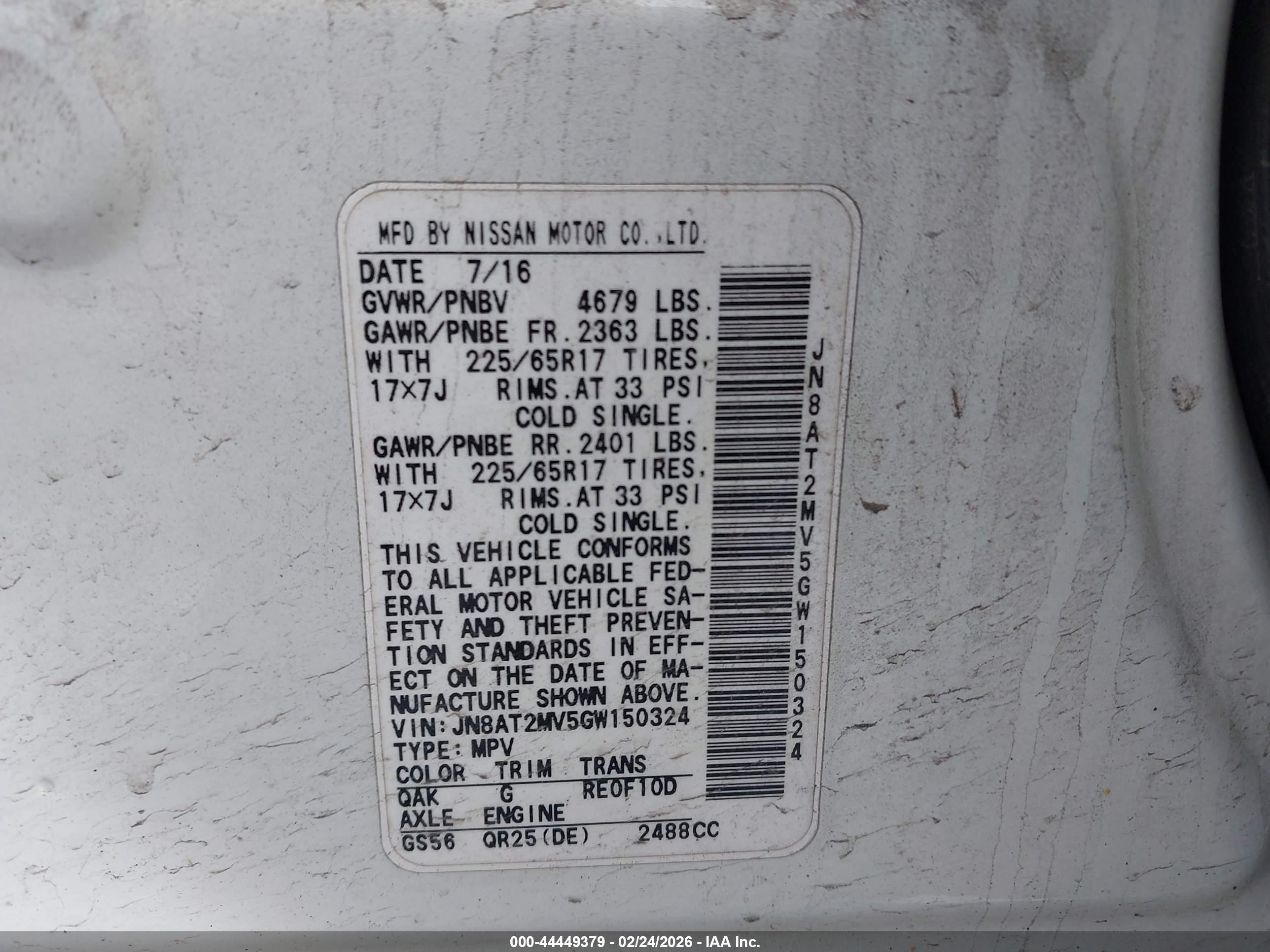 NISSAN ROGUE image 9