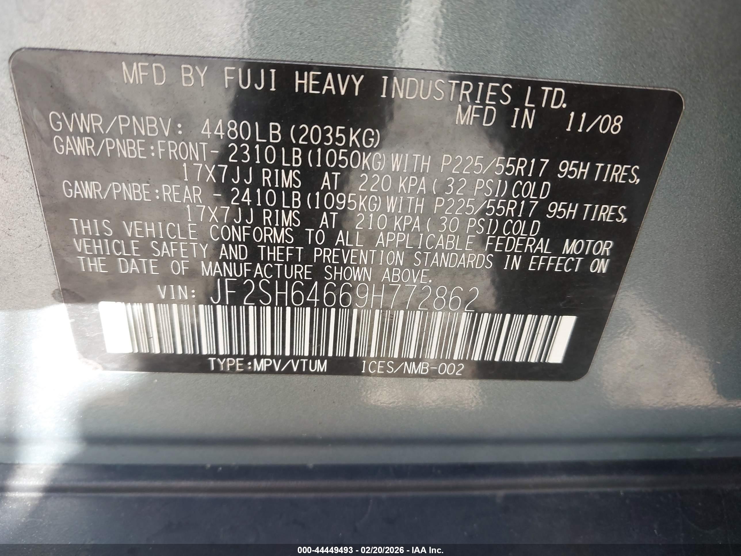 SUBARU FORESTER image 9