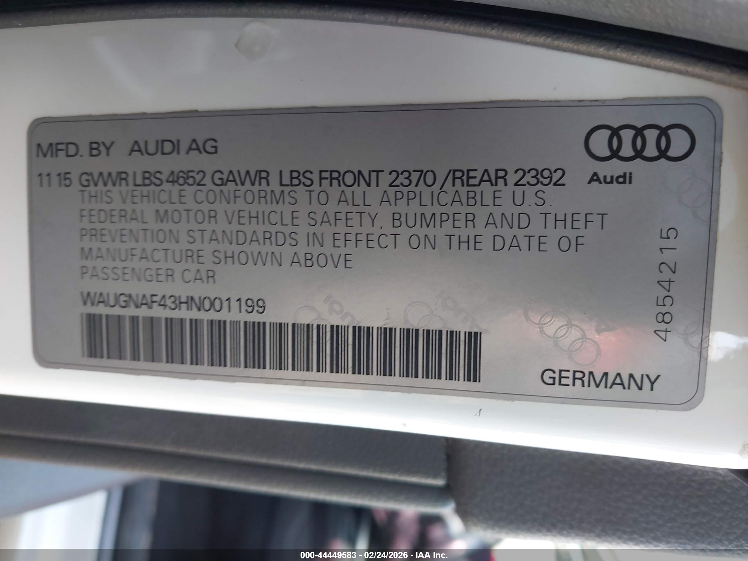 AUDI A4 image 9