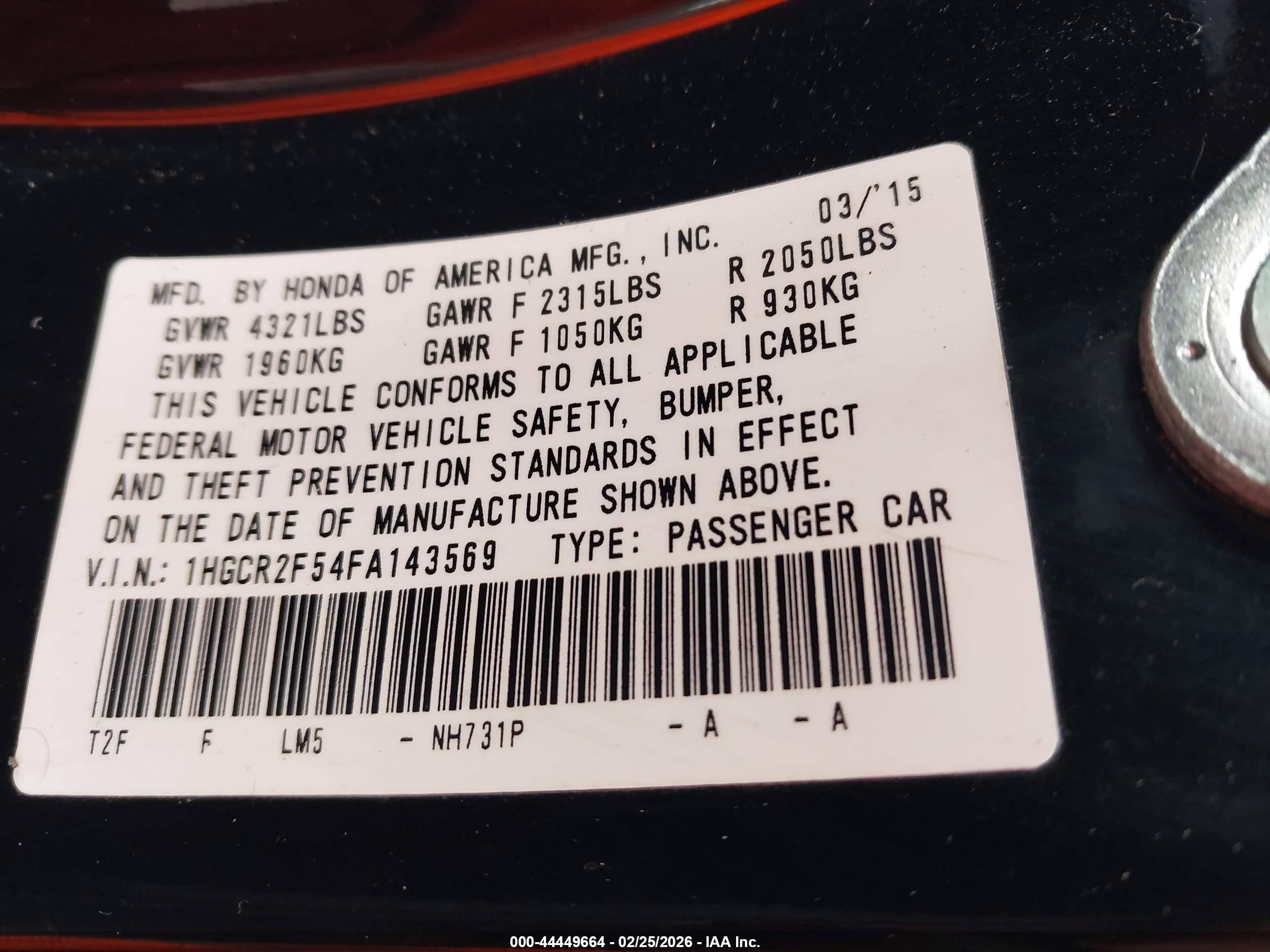 HONDA ACCORD image 9