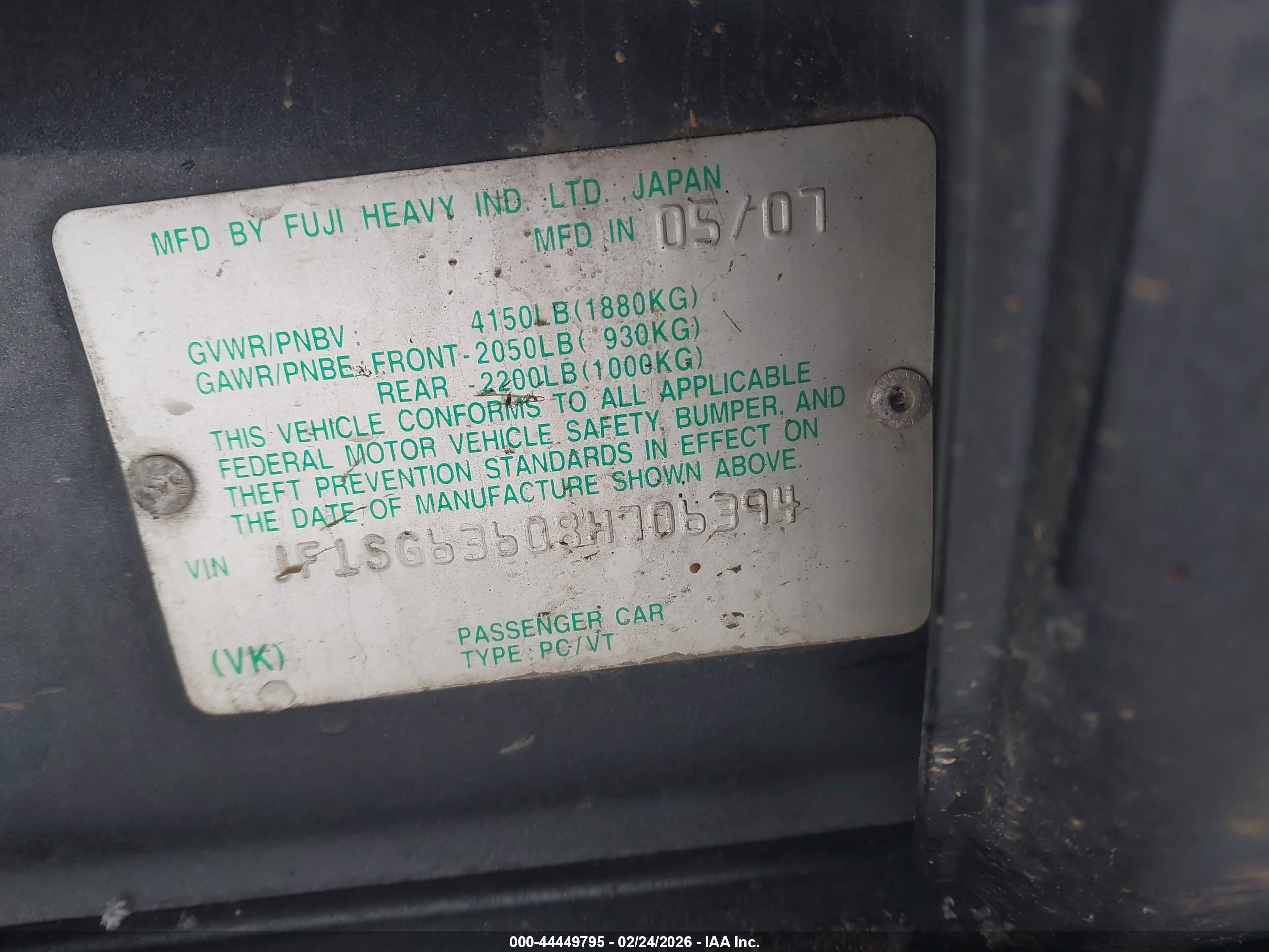 SUBARU FORESTER image 9