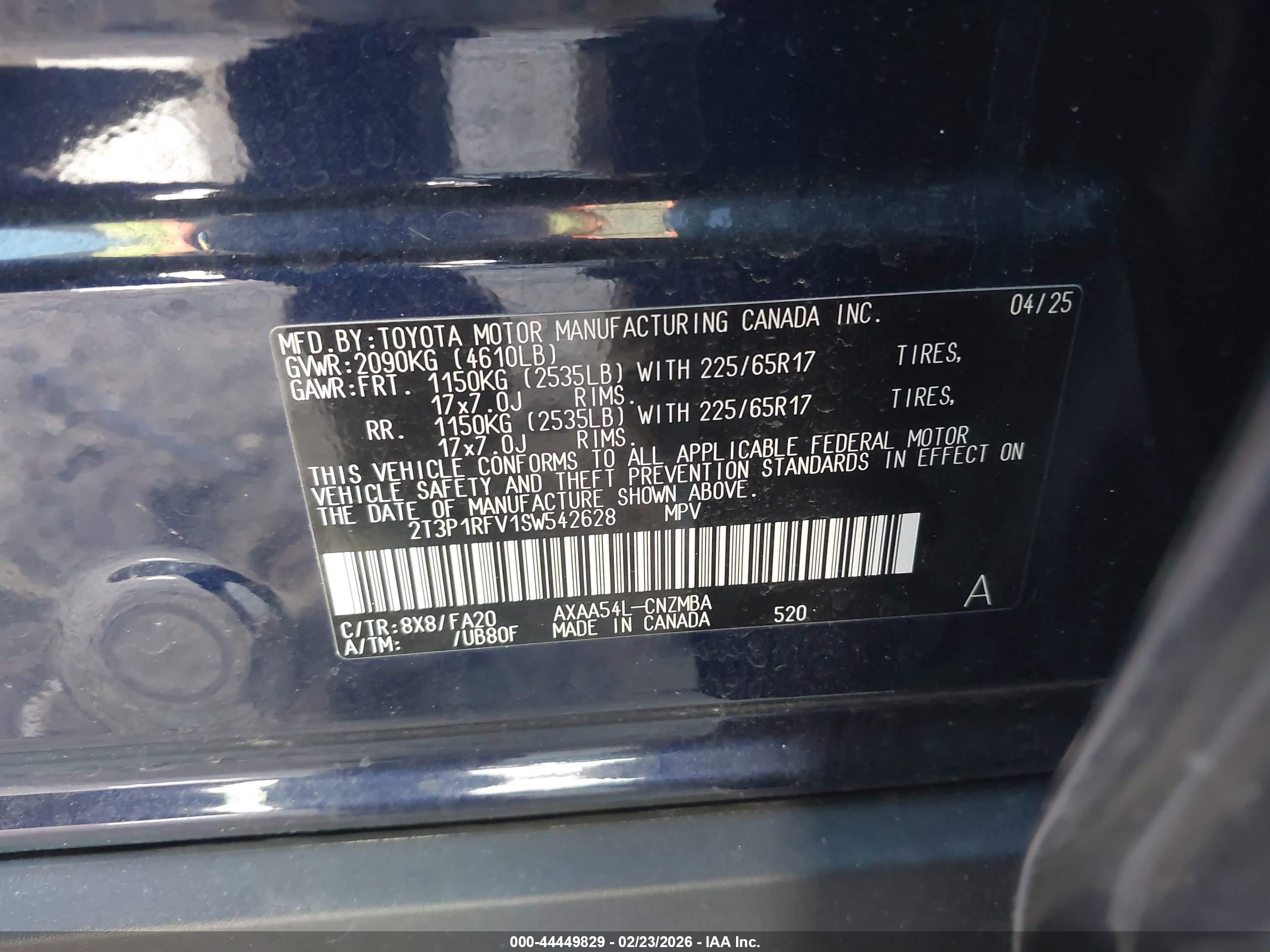 TOYOTA RAV4 image 9