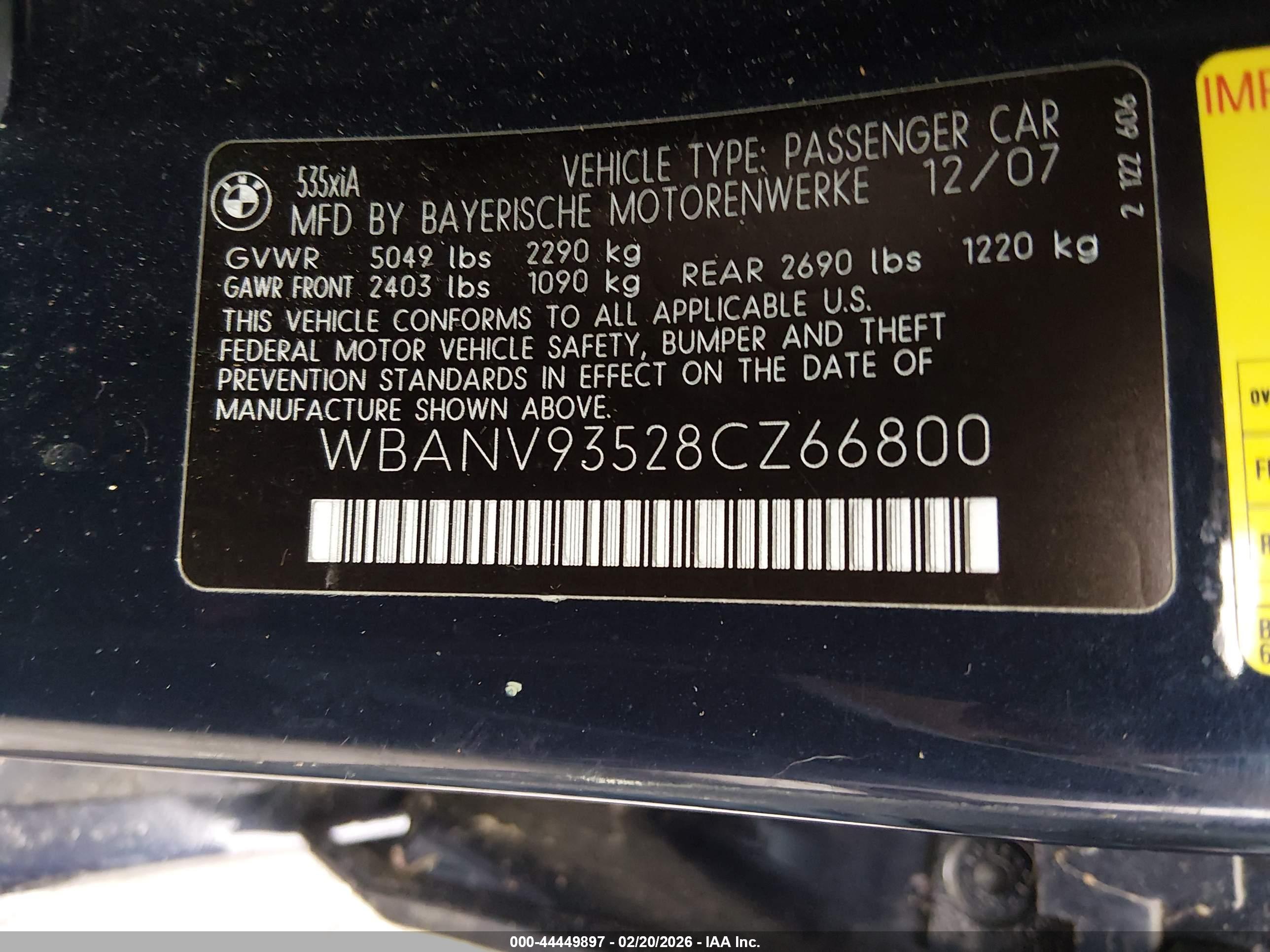 BMW 535XI image 9