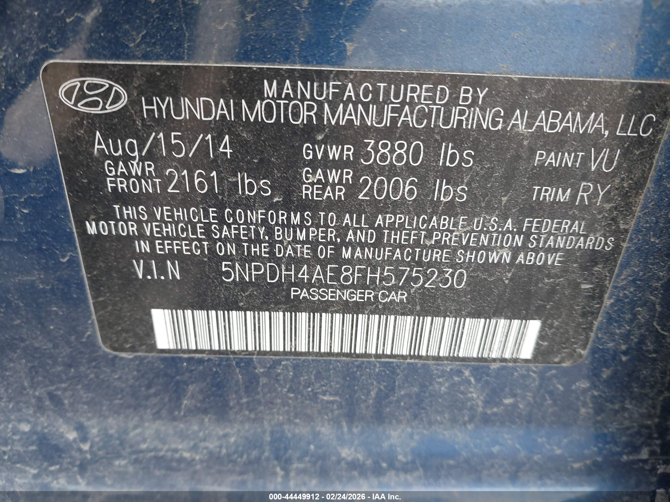 HYUNDAI ELANTRA image 9