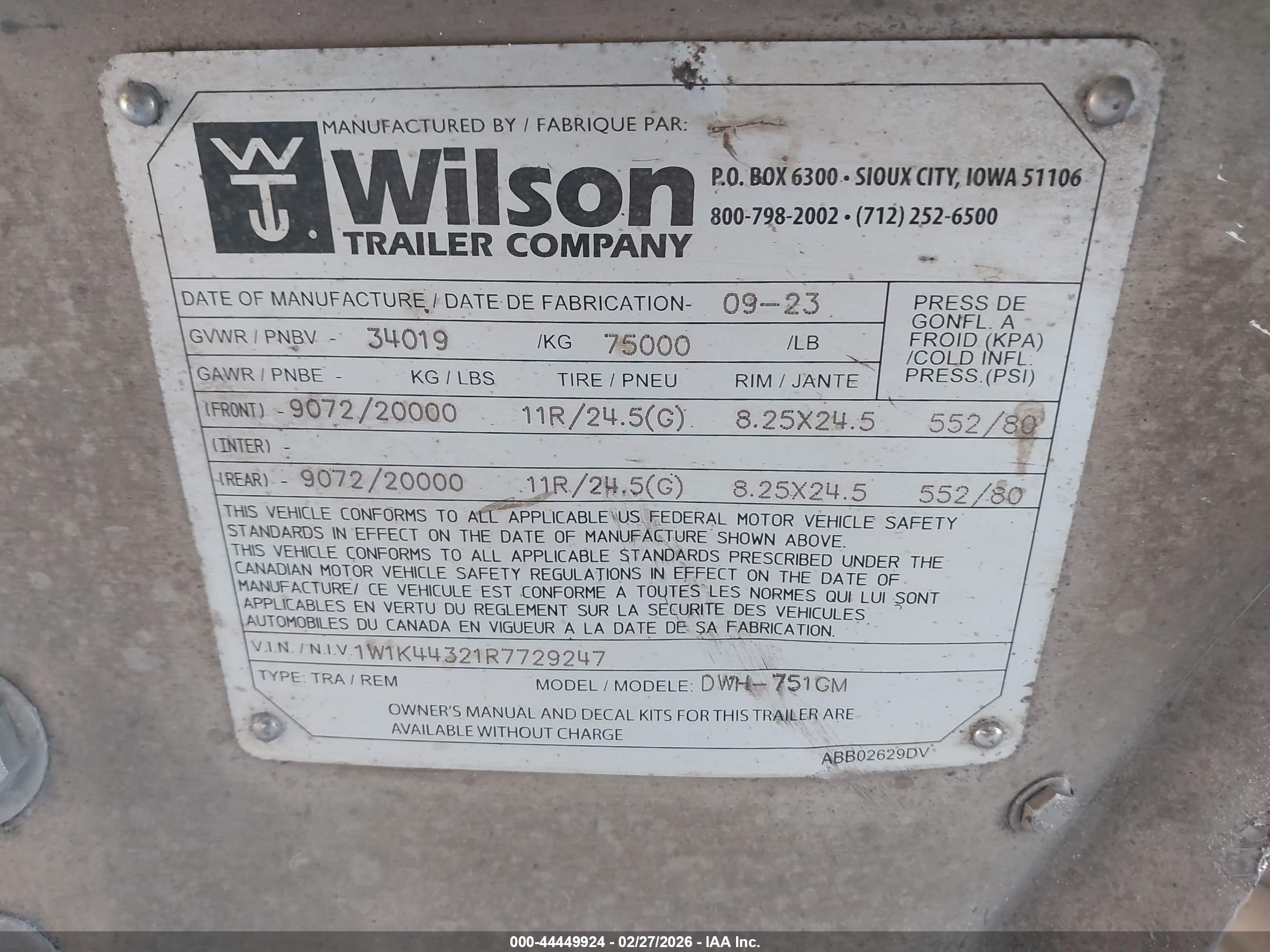 WILSON TRAILER image 9