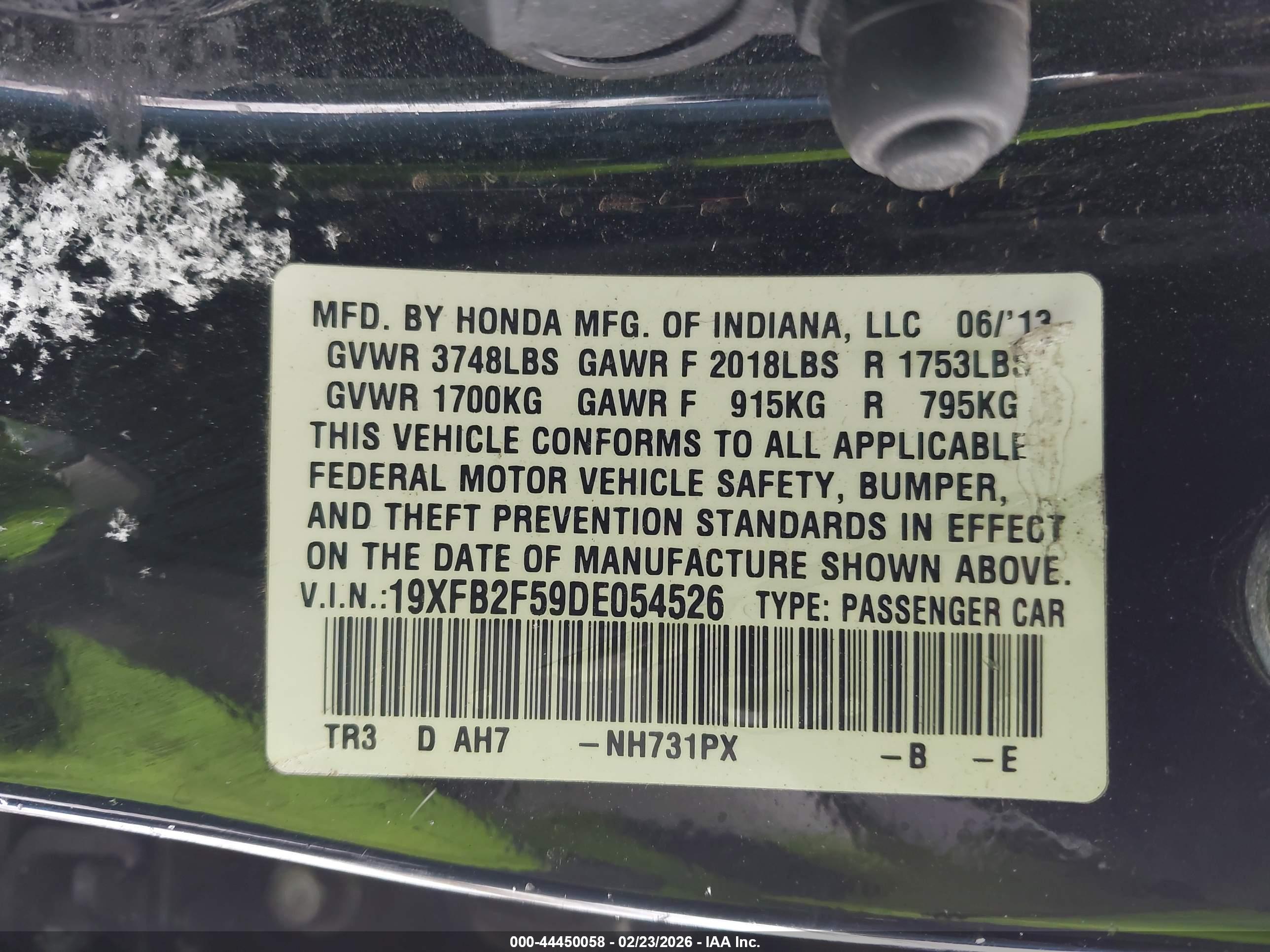 HONDA CIVIC image 9