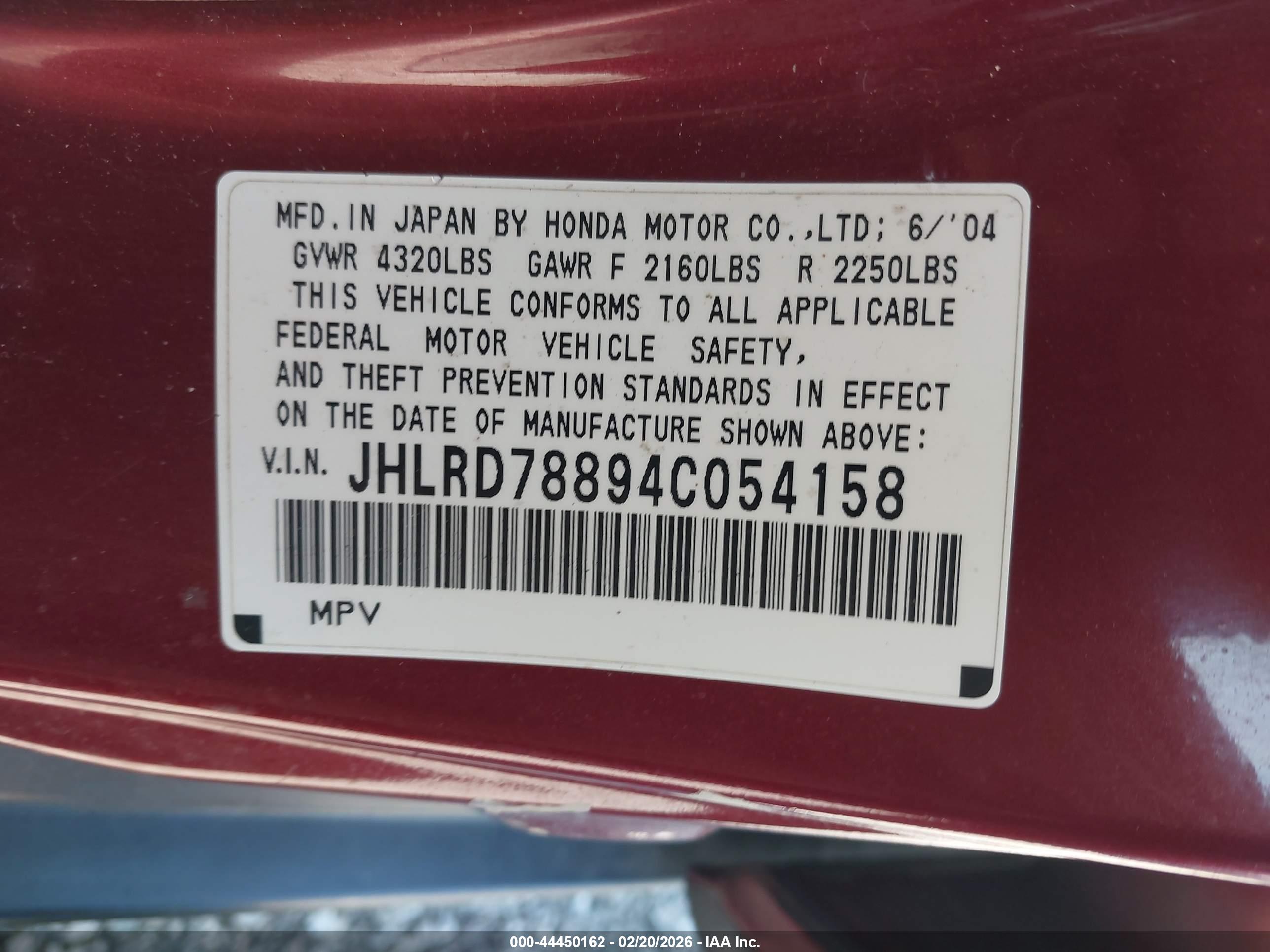 HONDA CR-V image 9