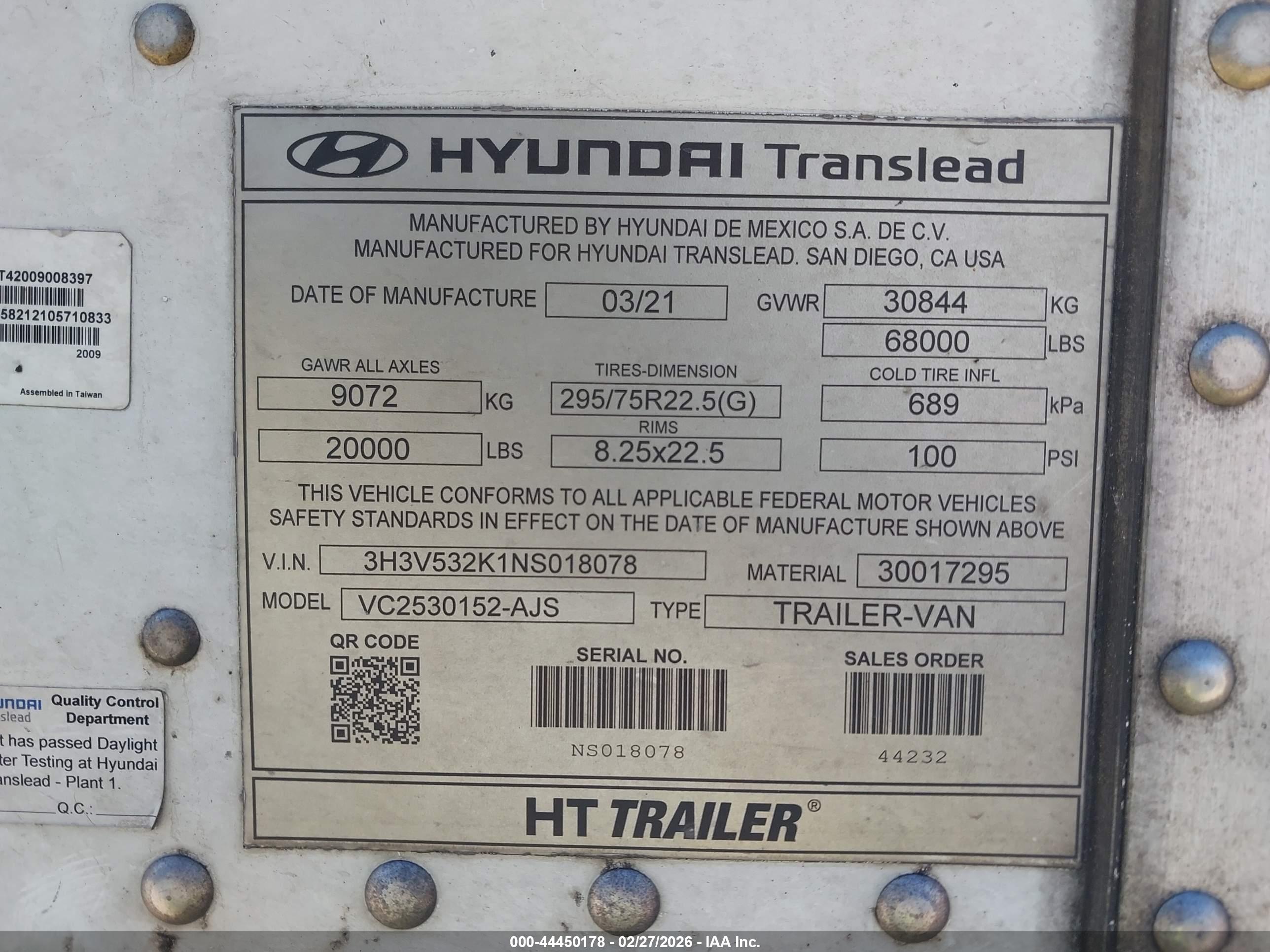 HYUNDAI TRANSLEAD image 9