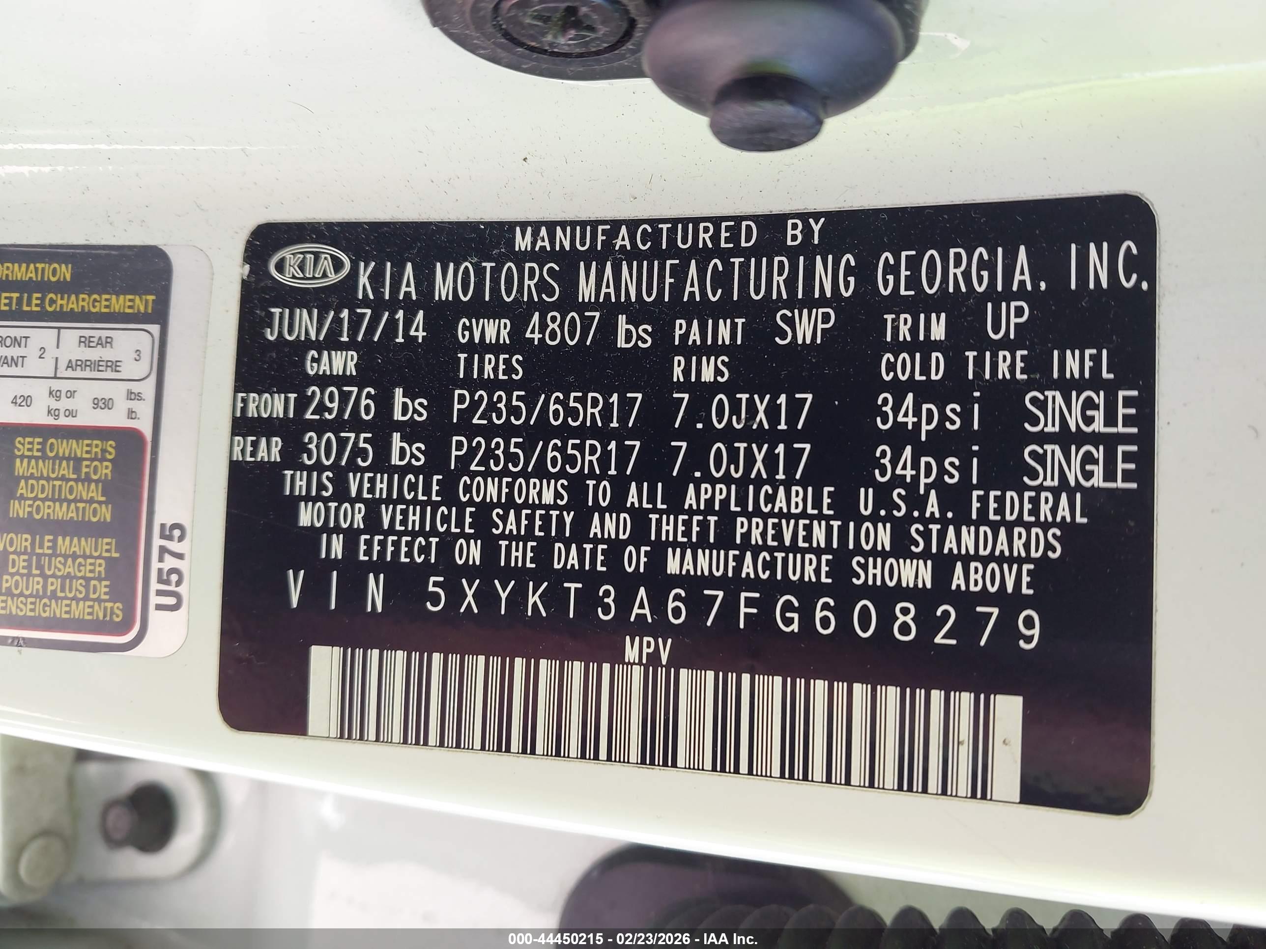 KIA SORENTO image 9