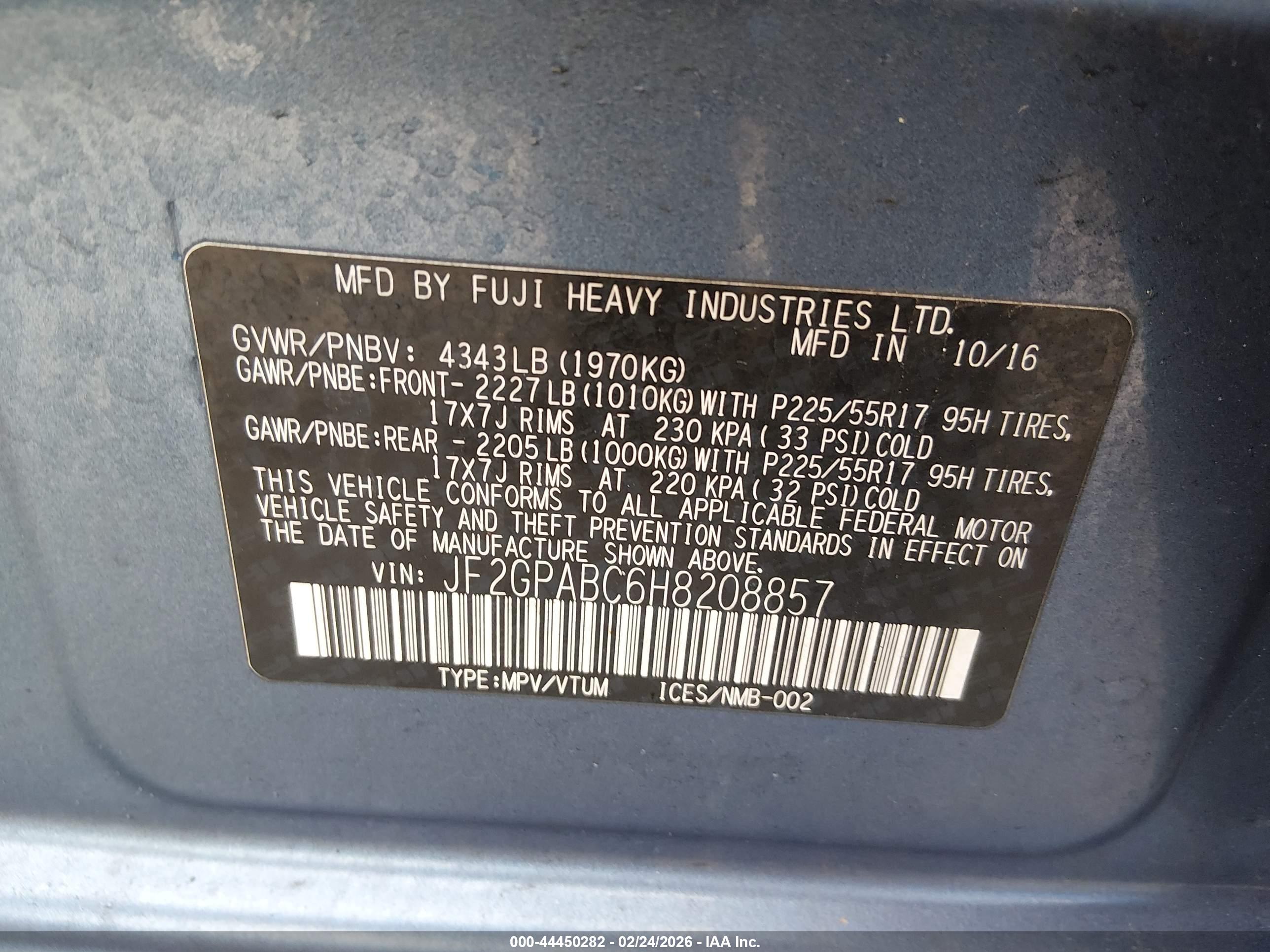 SUBARU CROSSTREK image 9