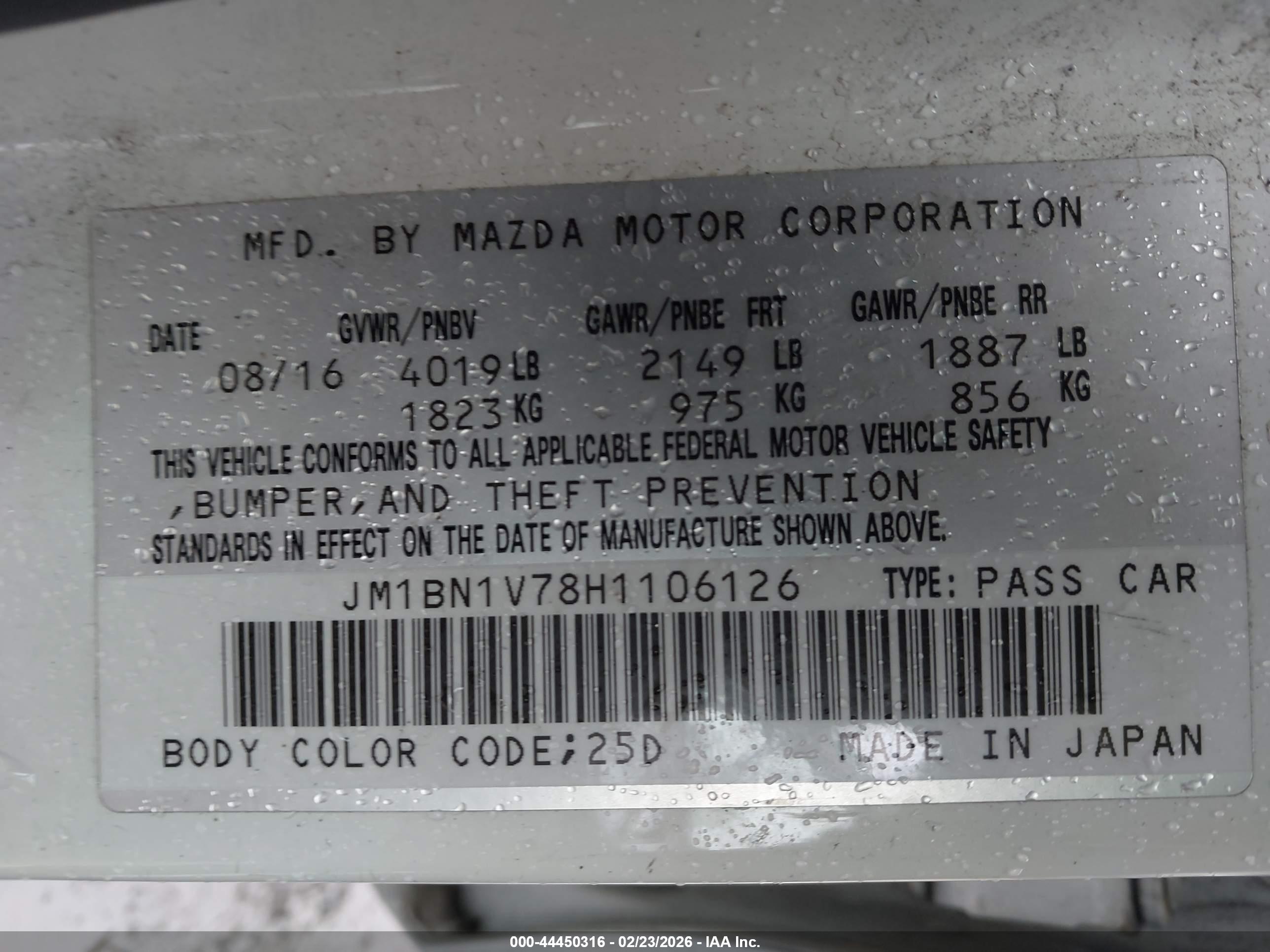 MAZDA MAZDA3 image 9