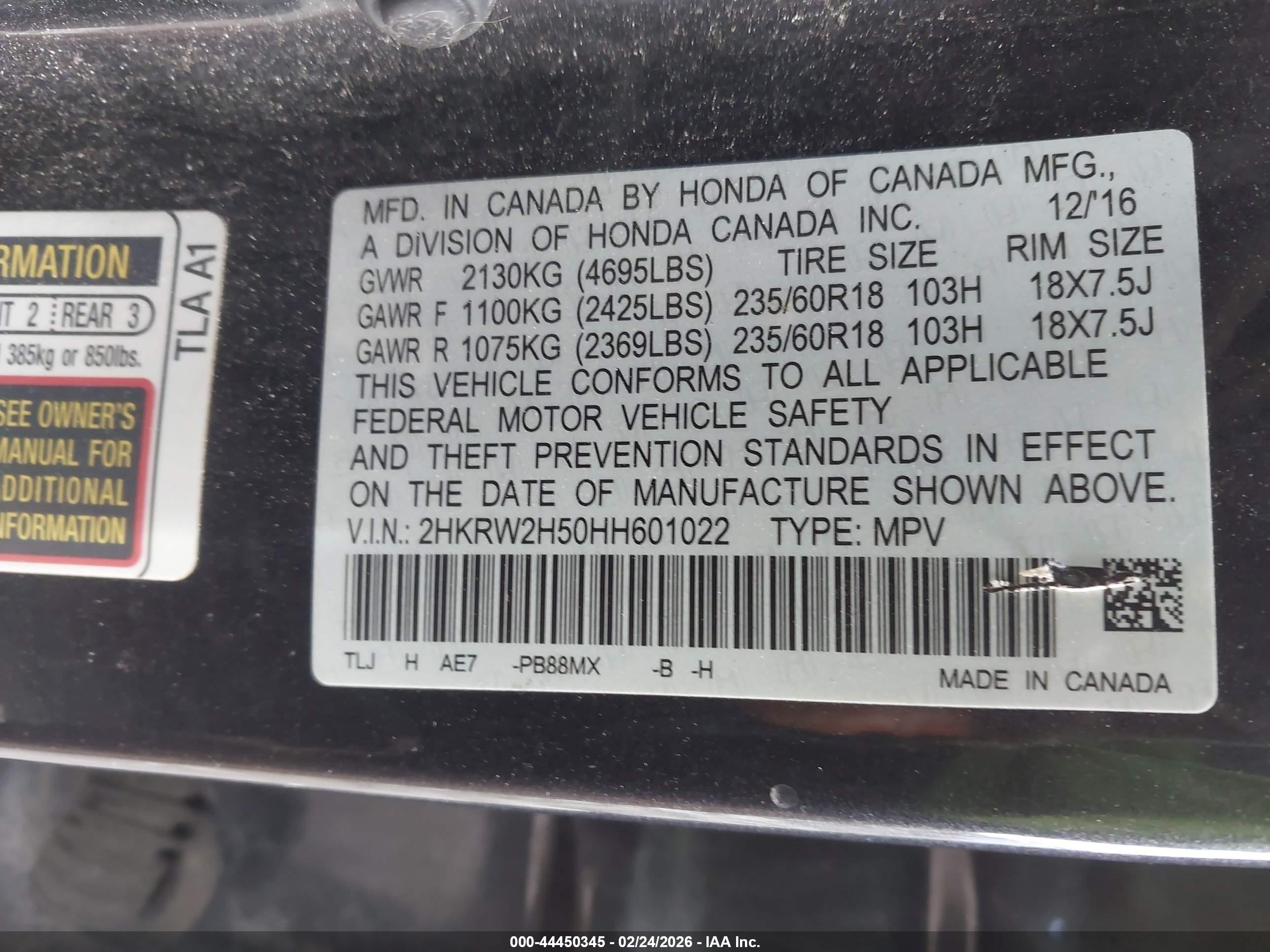 HONDA CR-V image 9