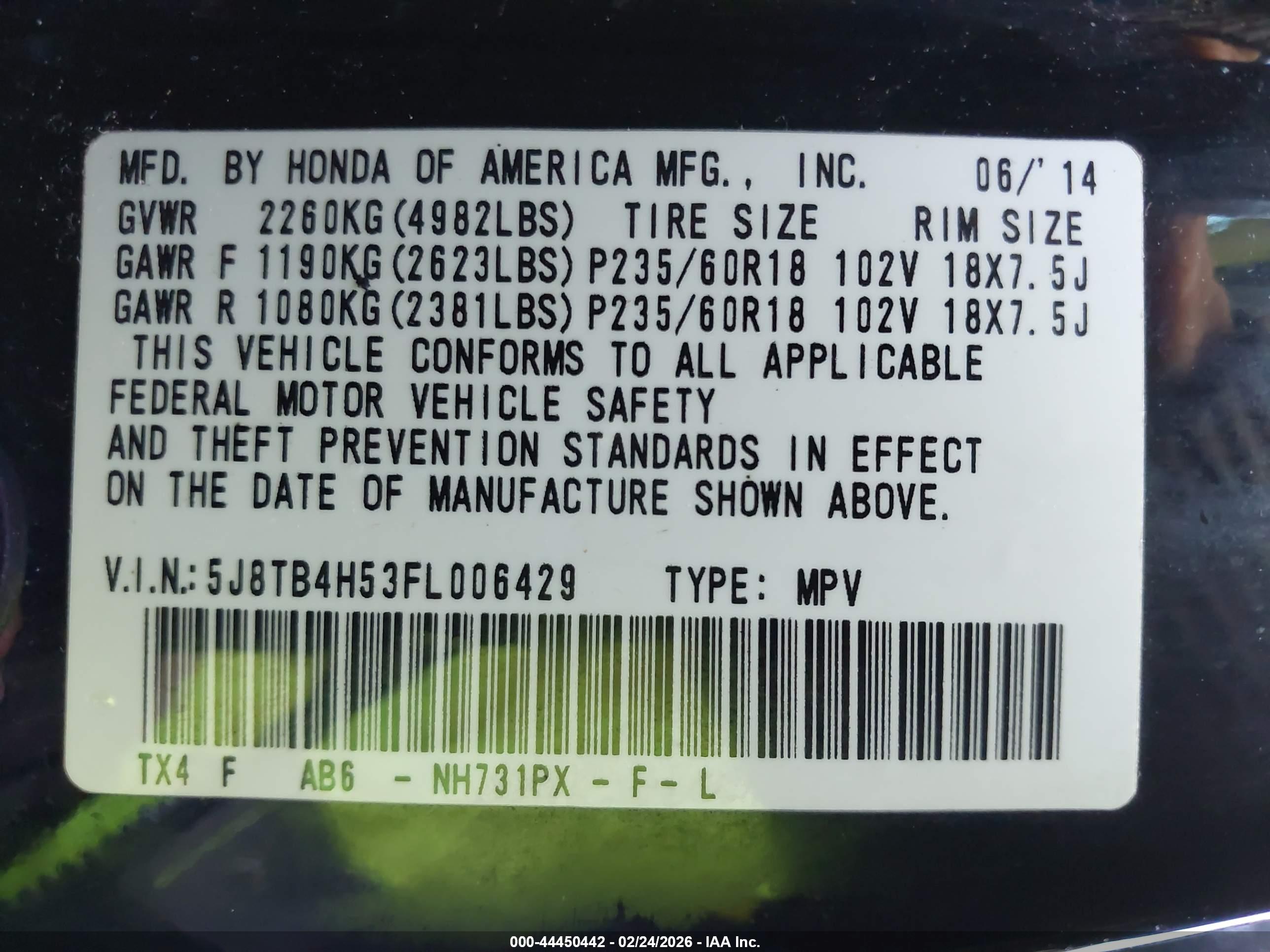 ACURA RDX image 9